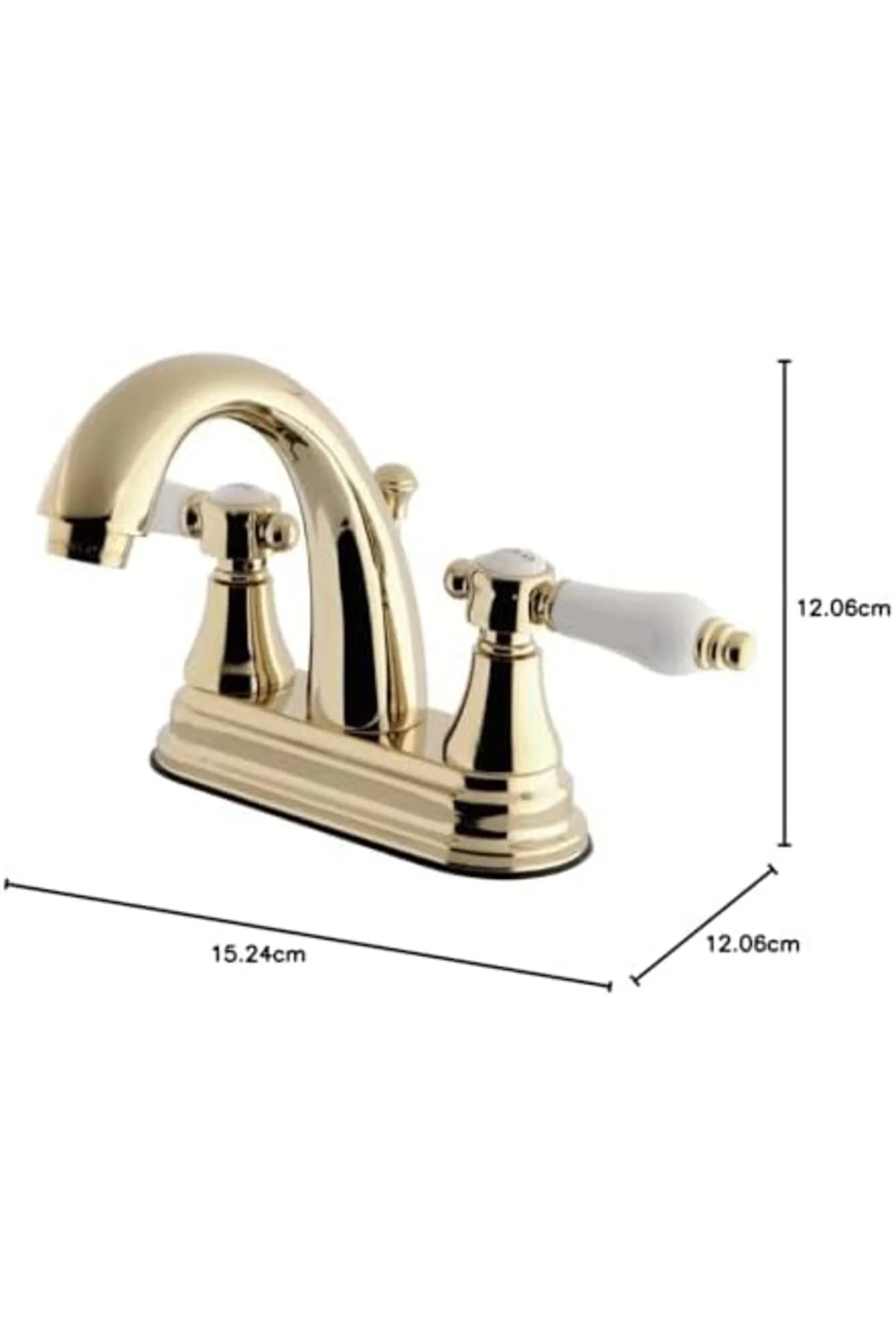 TTKTEKNOLOJİ KS7612BPL Bel Air 10cm Merkez Seti Lavabo Bataryası,