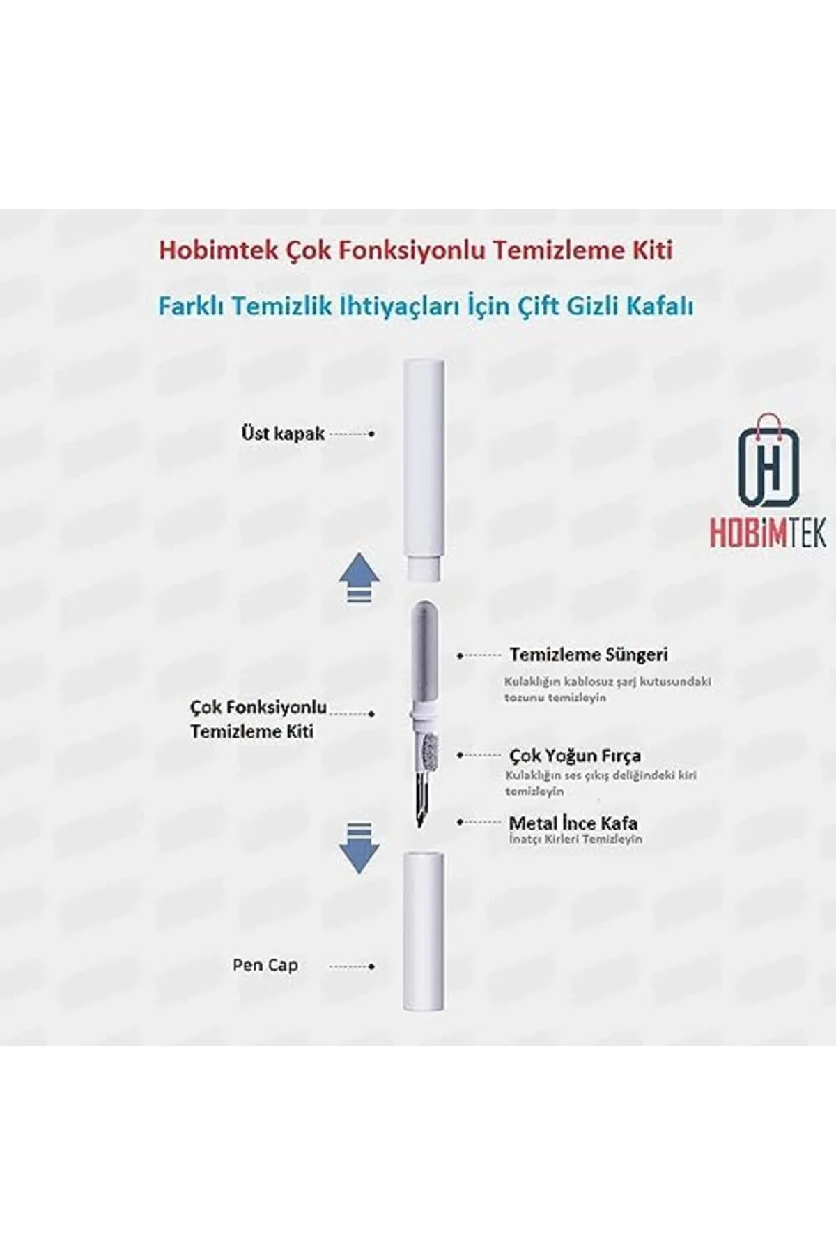 TTKTEKNOLOJİ Kulaklık Temizleme Kiti Bluetooth Kulaklık Telefon T
