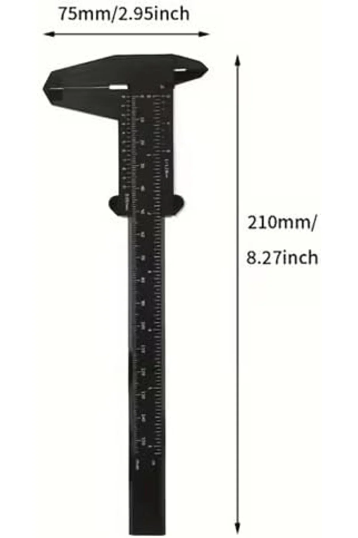 TTKTEKNOLOJİ Kumpas 0–150 mm Çift Ölçekli Ölçüm Aleti | Hassas Pl TTKTEKNOLOJİ Kumpas 0–150 mm Çift Ölçekli Ölçüm Aleti | Hassas Pl
