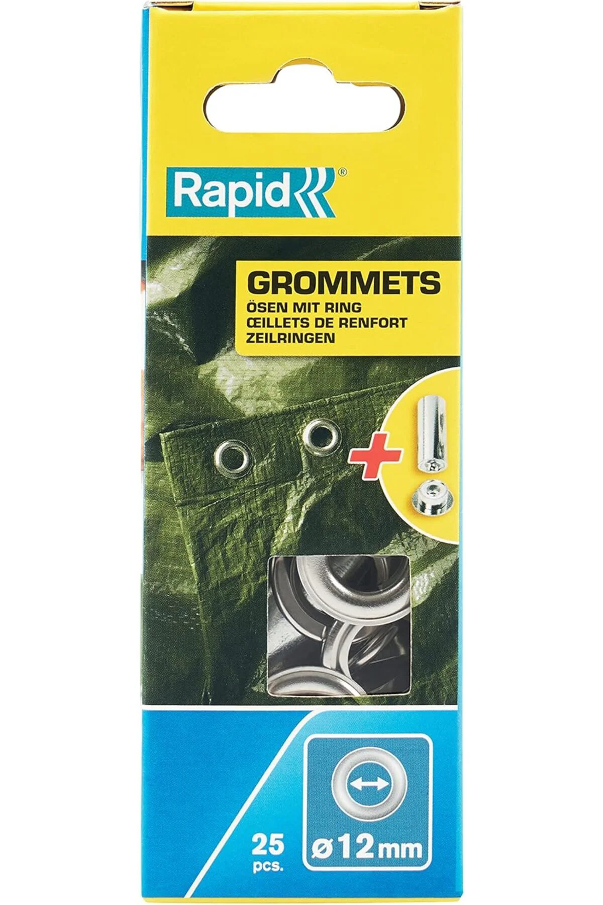 TTKTEKNOLOJİ Kuşgözü 2 Parça Dlk Halka 12 mm 25 adet KRK 395519
