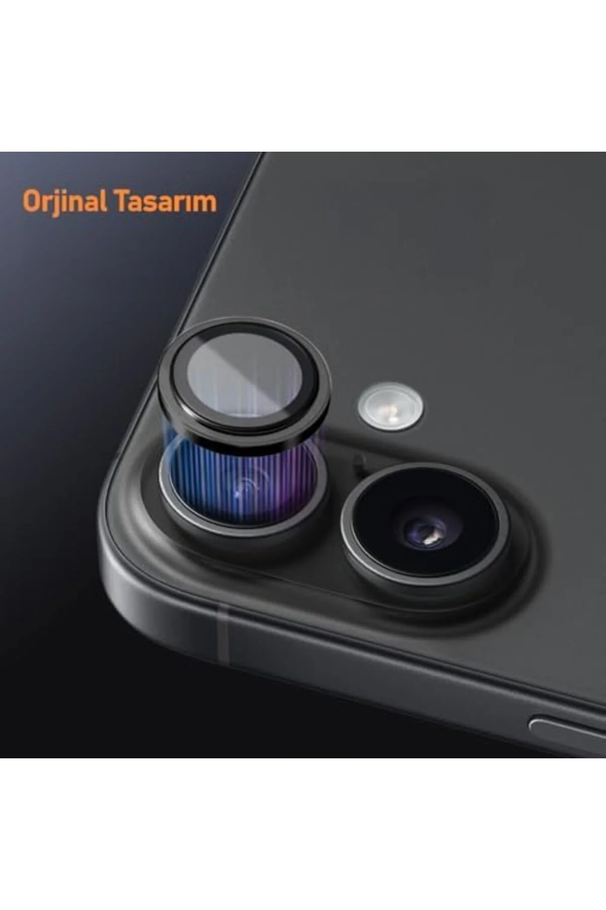 TTKTEKNOLOJİ LABS 17 ile Uyumlu Metal 9H Kamera Lens Koruyucu (Ma