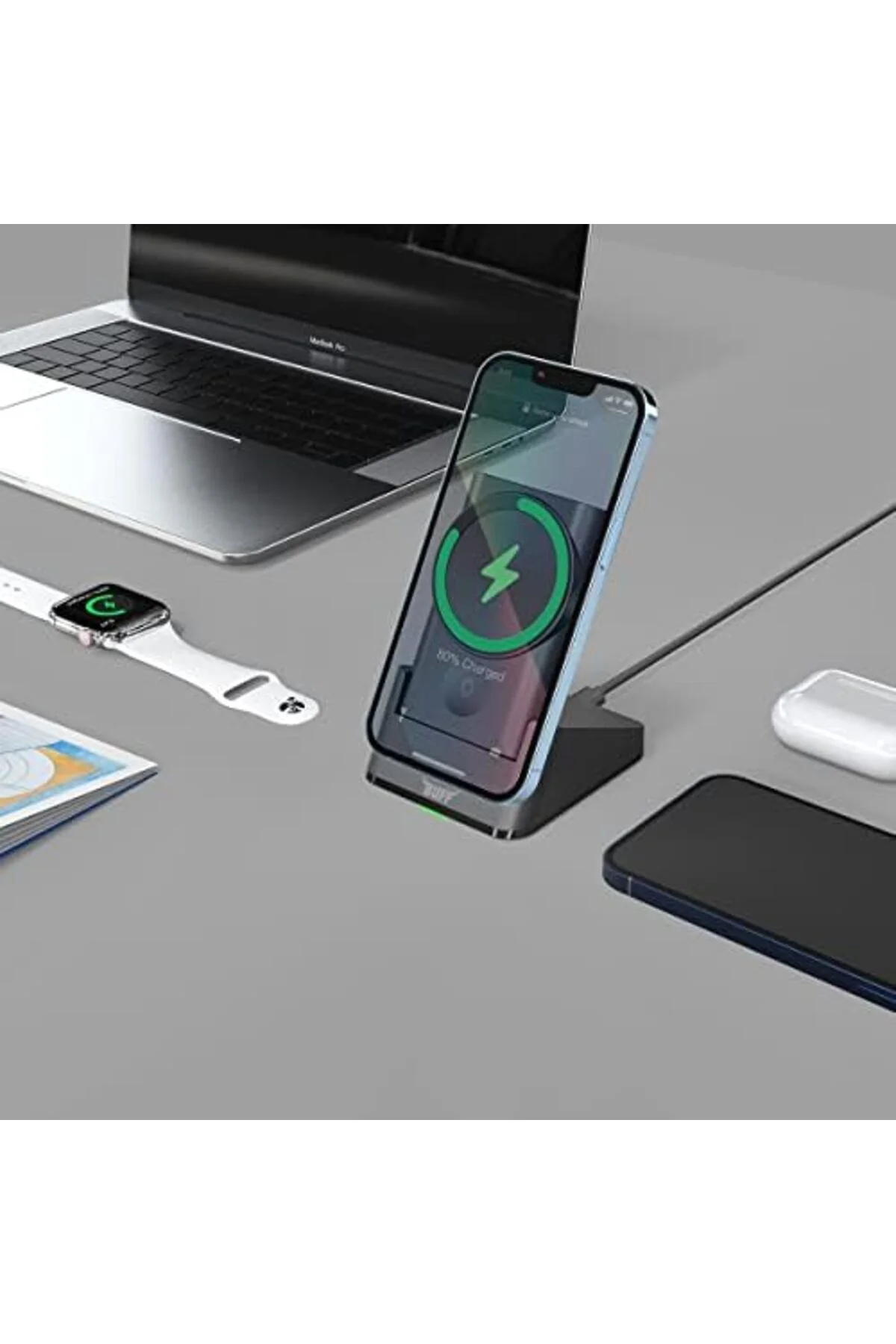 TTKTEKNOLOJİ LABS BL33 3 in 1 for MagSafe ve Uyumlu Standlı Kablo