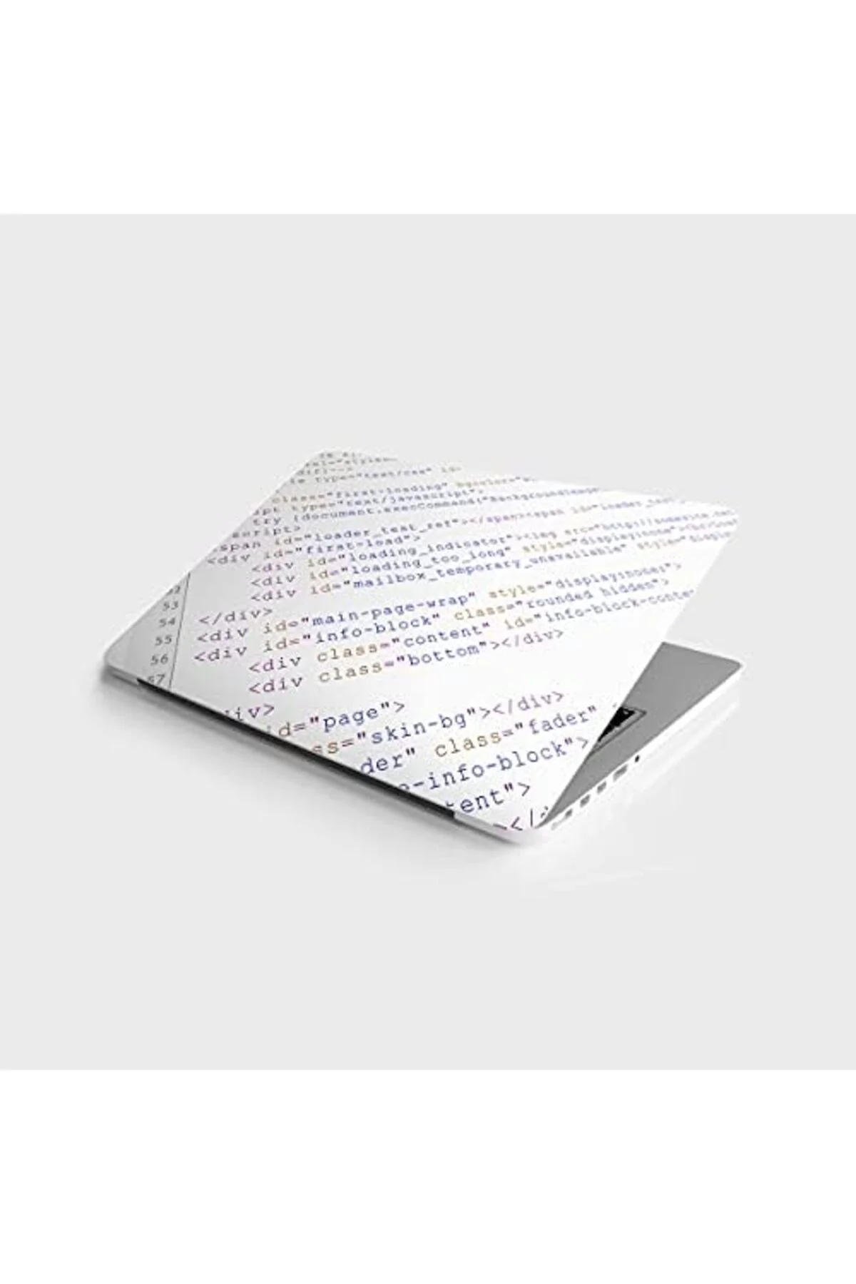 TTKTEKNOLOJİ Laptop Notebook Pc Kaplama Etiketi Yazılım HTML KRK 