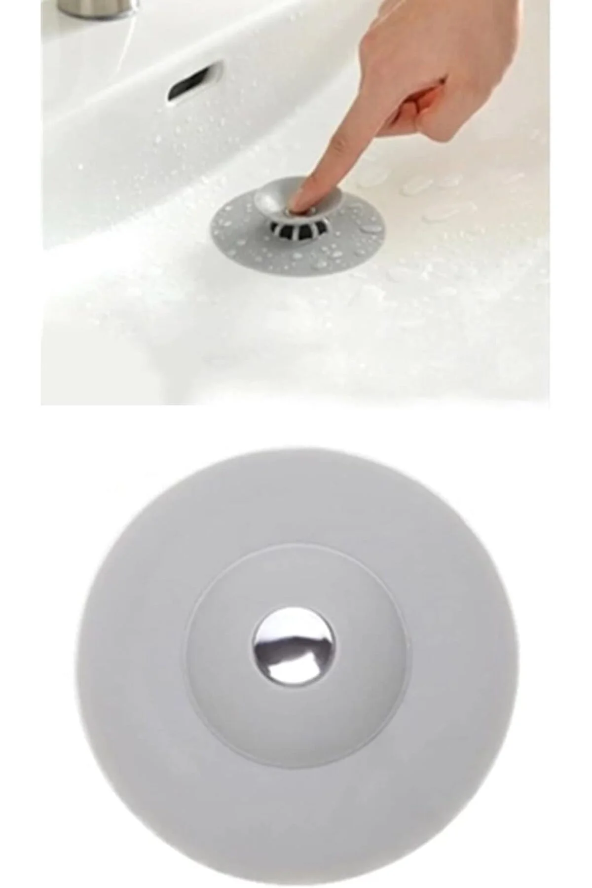 TTKTEKNOLOJİ Lavabo Ve Küvet Tıkacı Süzgeçi KRK 395519