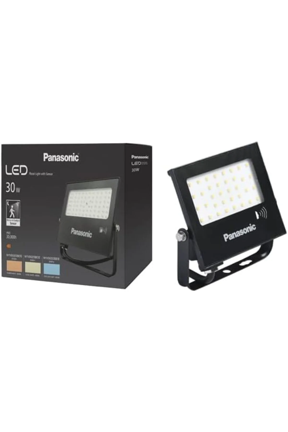 TTKTEKNOLOJİ LED PROJEKTÖR SENSORLÜ, BEYAZ IŞIK 30W 2560LM 6500K 