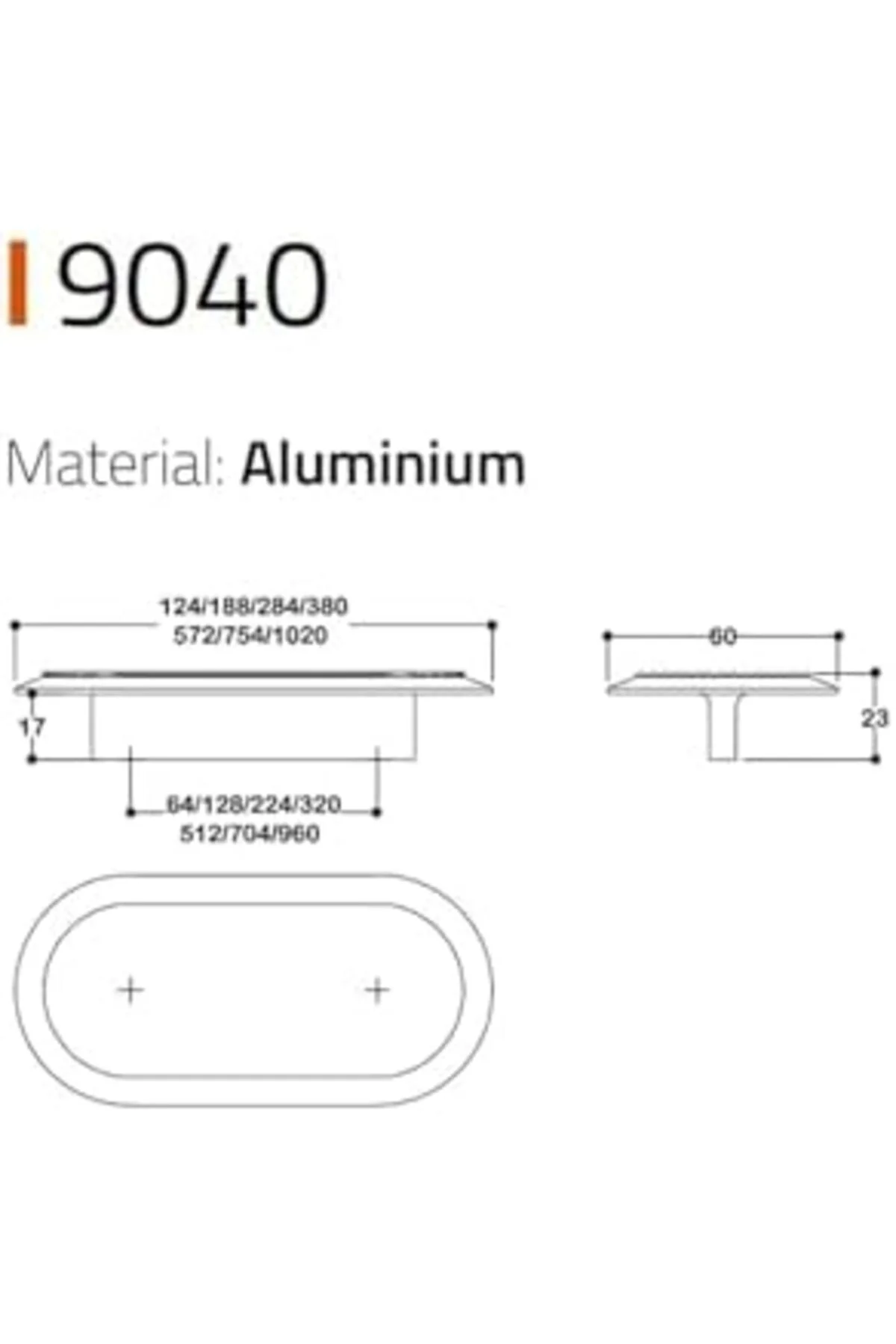 TTKTEKNOLOJİ LİNE-ÇİZGİLİ KULP RENK TEK ADET 512 mm KRK 395519