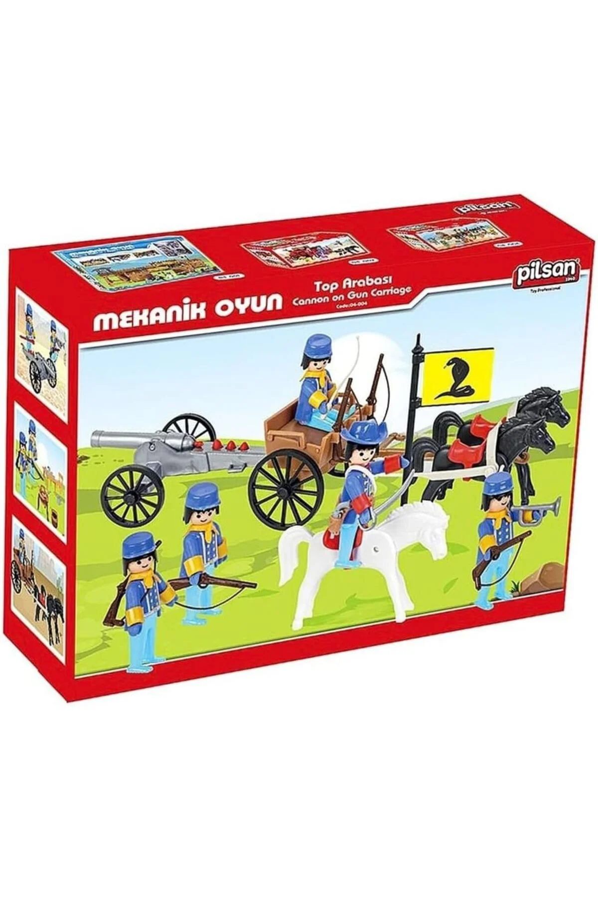 TTKTEKNOLOJİ Lisinya193 Nessiworld Mini Mekanik Serisi:4 Top Arab