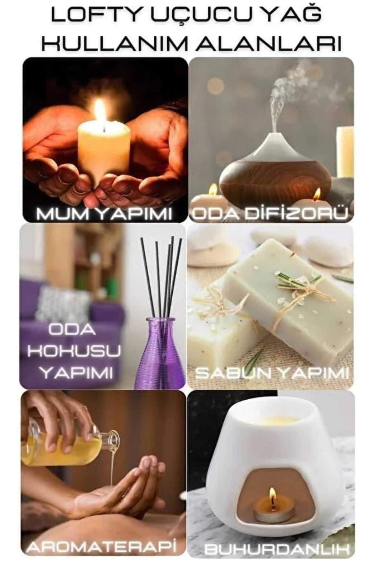 TTKTEKNOLOJİ Lofty Yüksek Frekans Saf Uçucu Yağ (10ml) -%100 Doğa