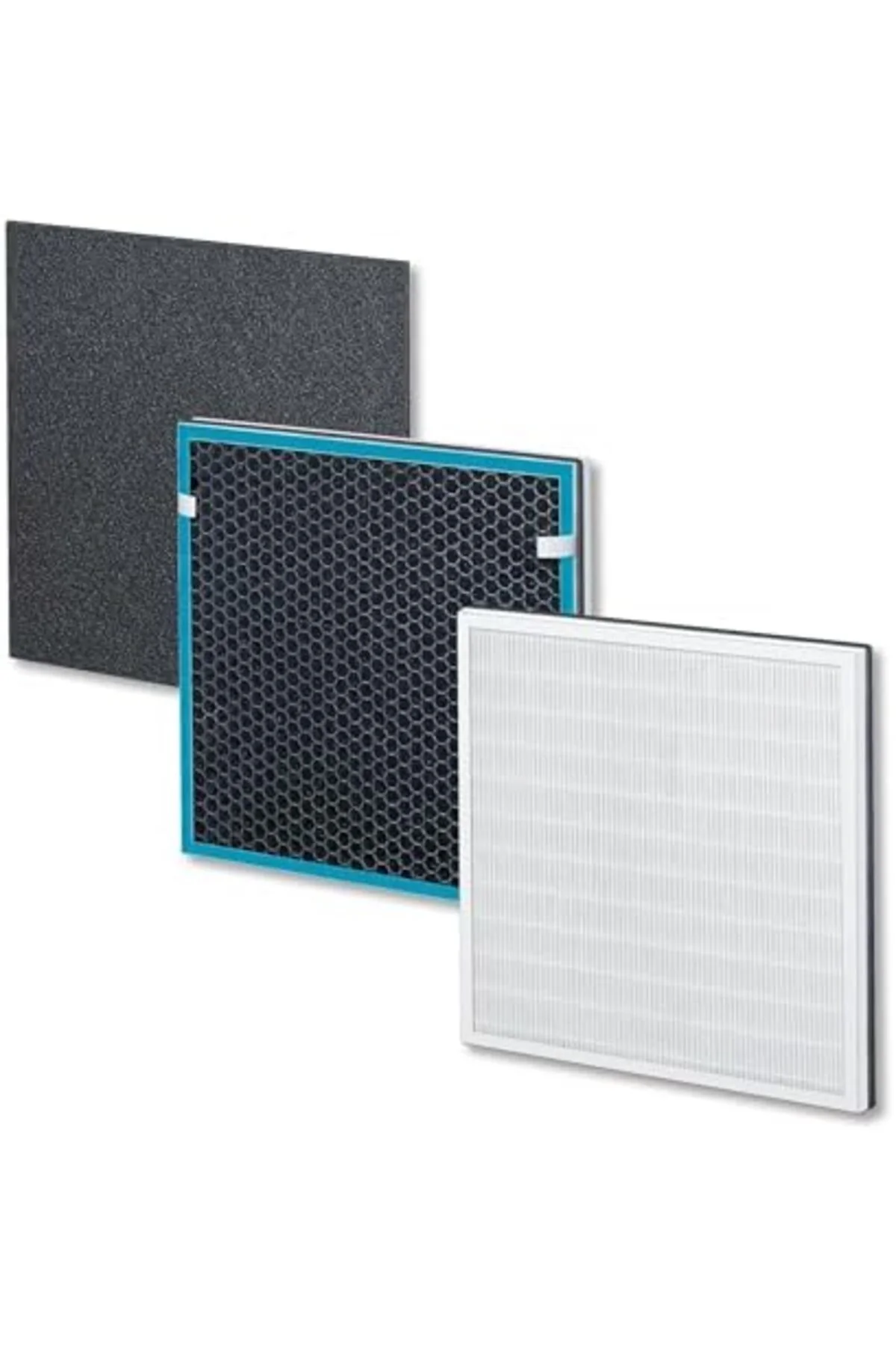 TTKTEKNOLOJİ LR 210/LR 200 filtre yedek seti, üç katmanlı filtre 