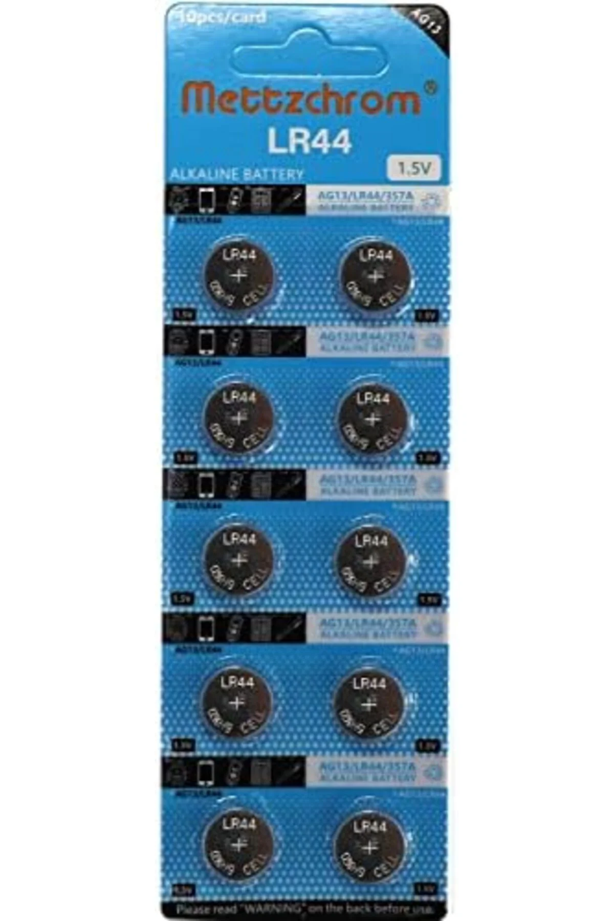 TTKTEKNOLOJİ LR44 AG13 A76 357A SR44SW 1.5 Volt Oyuncak Pili 20'l