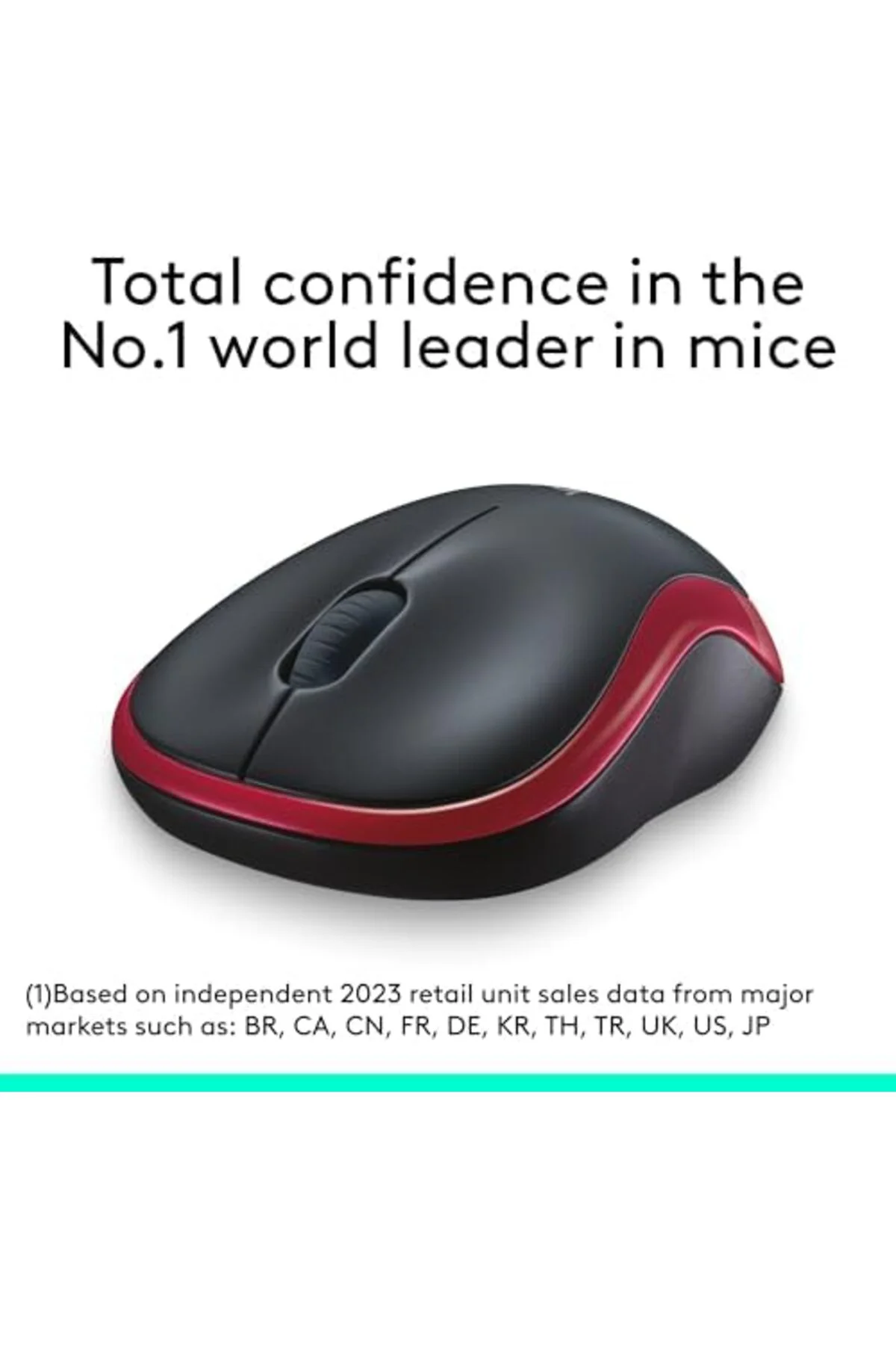 TTKTEKNOLOJİ M185 kablosuz fare, 2,4 GHz USB nano alıcılı, 12 ay 