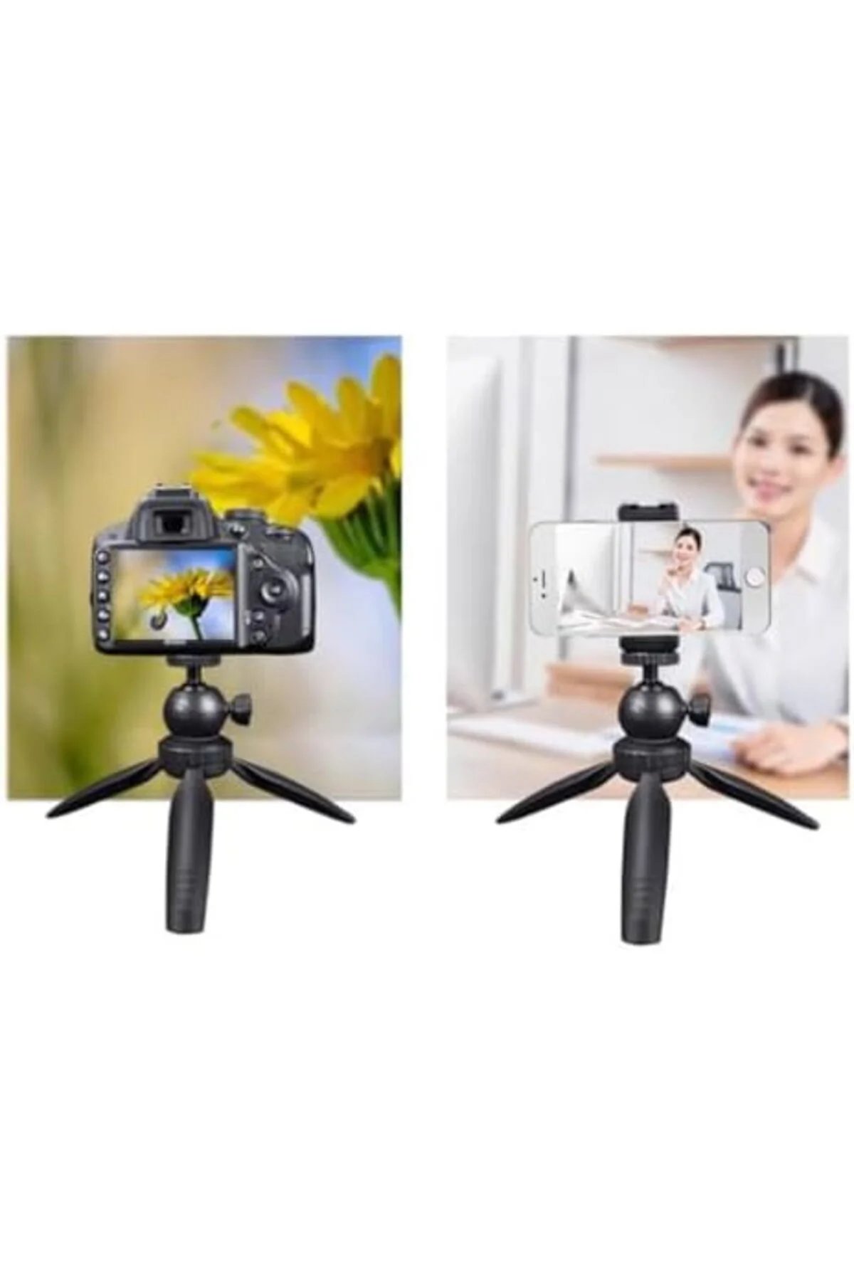 TTKTEKNOLOJİ M2T Mini Masaüstü + Telefon Tutucu | 19cm Yükseklik 