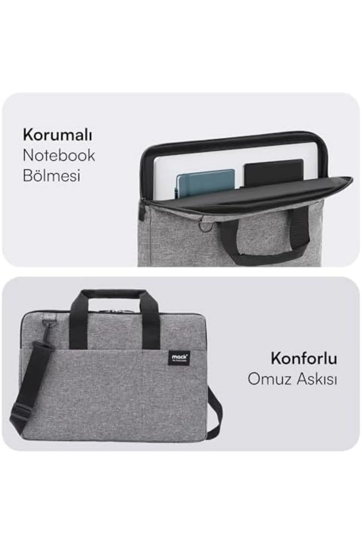 TTKTEKNOLOJİ MACK Cityfit MCC-702 Laptop Çantası, Erkekler ve Kad TTKTEKNOLOJİ MACK Cityfit MCC-702 Laptop Çantası, Erkekler ve Kad