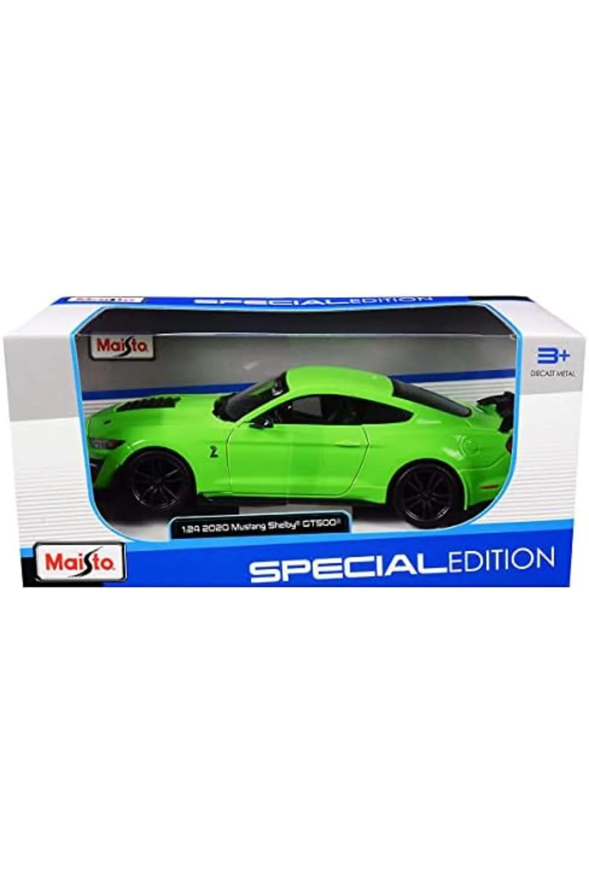 TTKTEKNOLOJİ MAISTO 1/24 2020 Model Mustang GT500 - Yeşil TTKTEKN