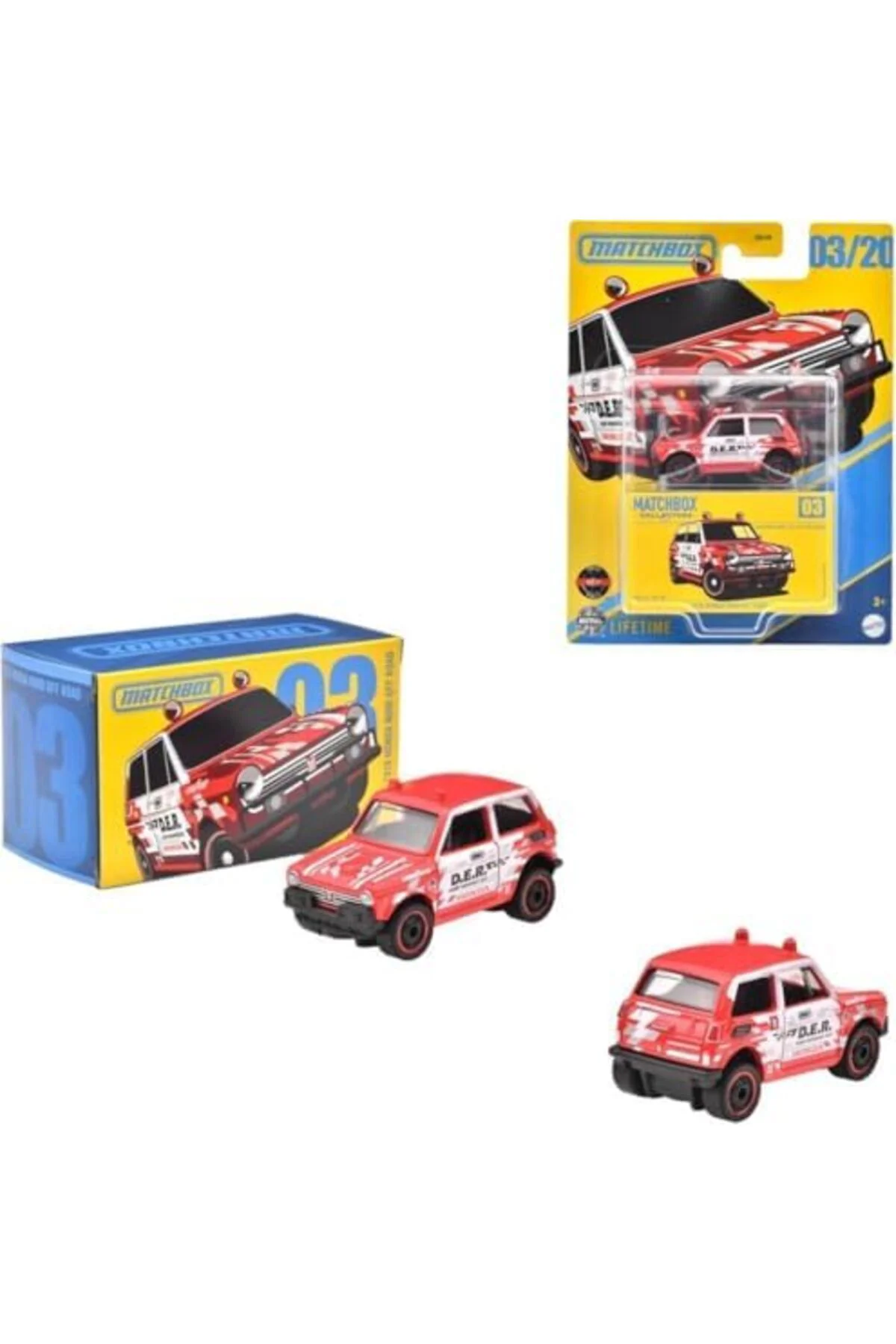 TTKTEKNOLOJİ Matchbox Araçlar GBJ48 - JCL34 1970 HONDA N600 OFF R