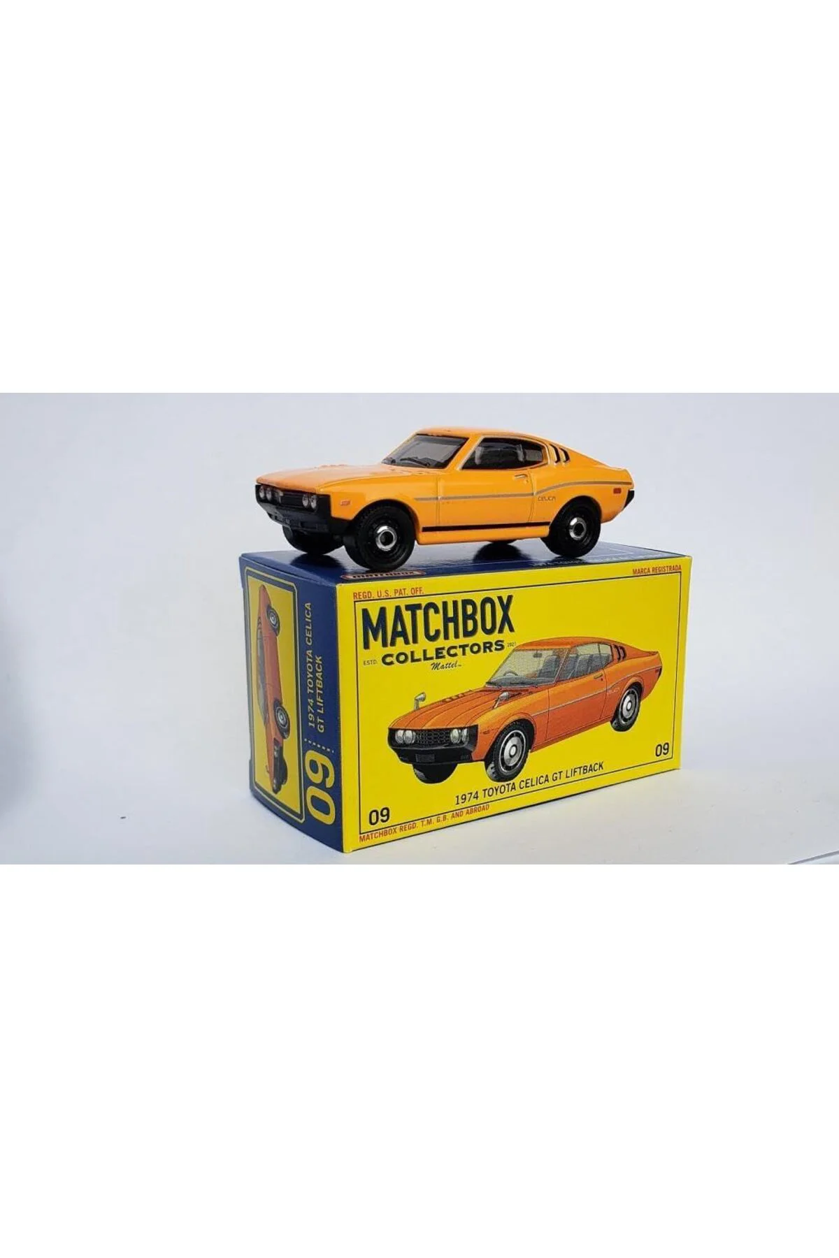 TTKTEKNOLOJİ Matchbox GBJ48 - HVW16 1974 TOYOTA CELICA GT LIFTBAC