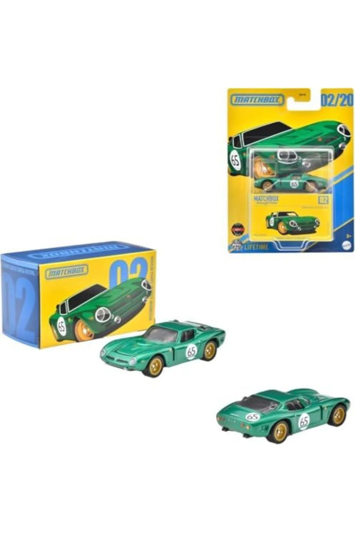TTKTEKNOLOJİ Matchbox Araçlar GBJ48 - JCL33 BIZZARRINI 5300 GT CO