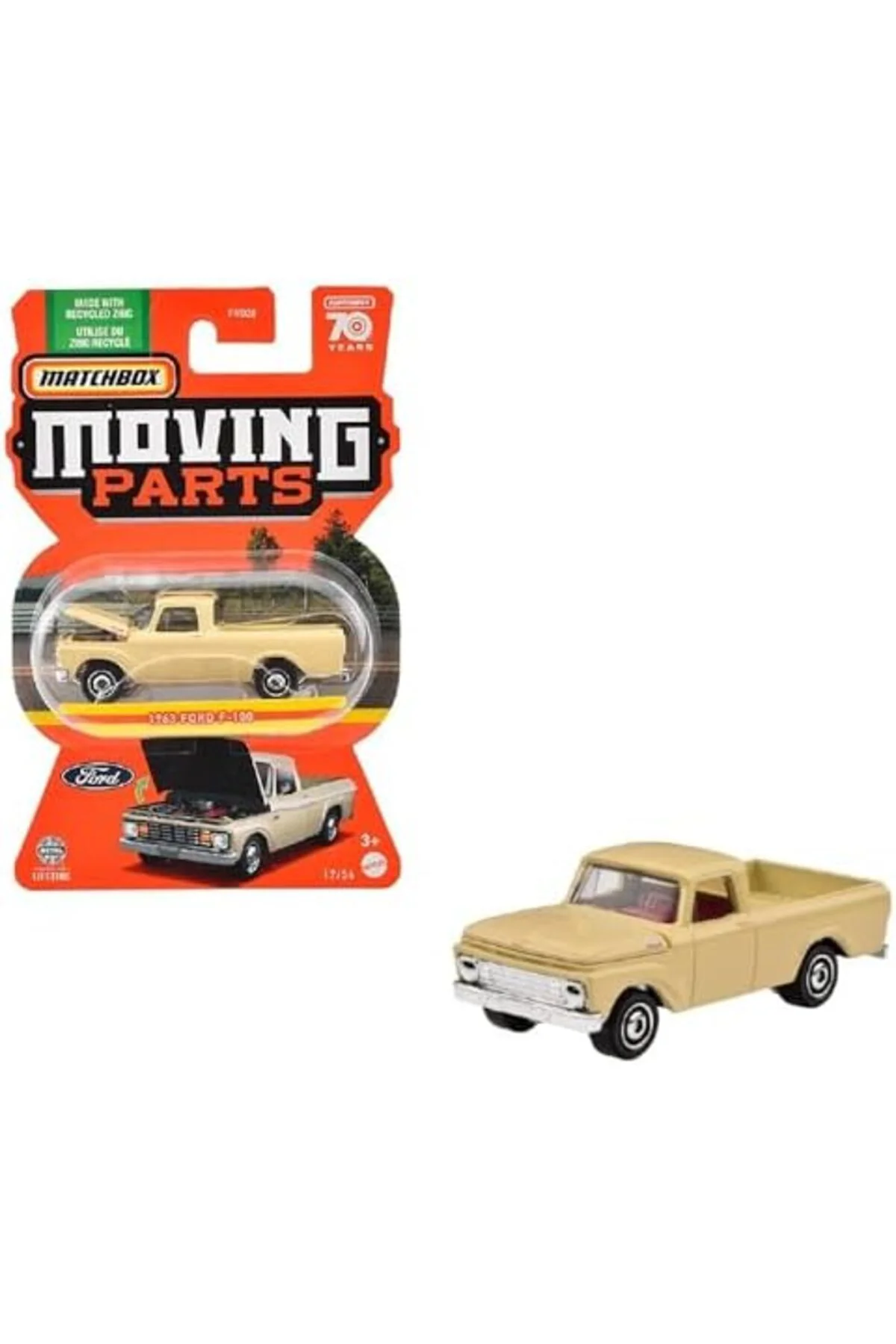 TTKTEKNOLOJİ Matchbox 1:64 Açılır Parça Arabalar FWD28-HLG02 17/5