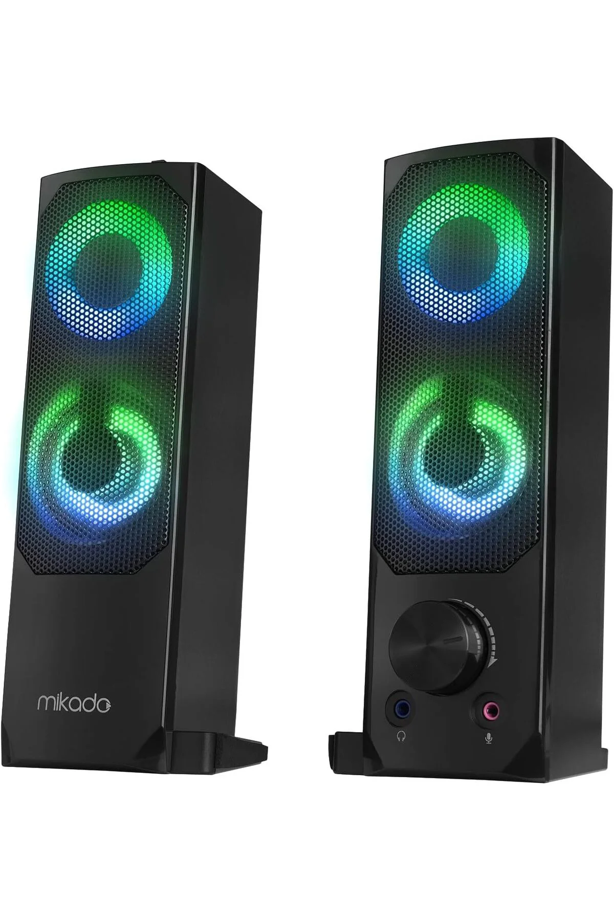 TTKTEKNOLOJİ MD-S102 2.0 3Wx2CH RGB Ledli Siyah USB Soundbar Spea