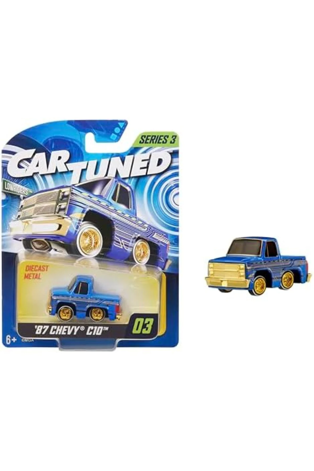 TTKTEKNOLOJİ MGA Entertaintment CarTuned S3 1987 Chevy C10 - Mavi TTKTEKNOLOJİ MGA Entertaintment CarTuned S3 1987 Chevy C10 - Mavi