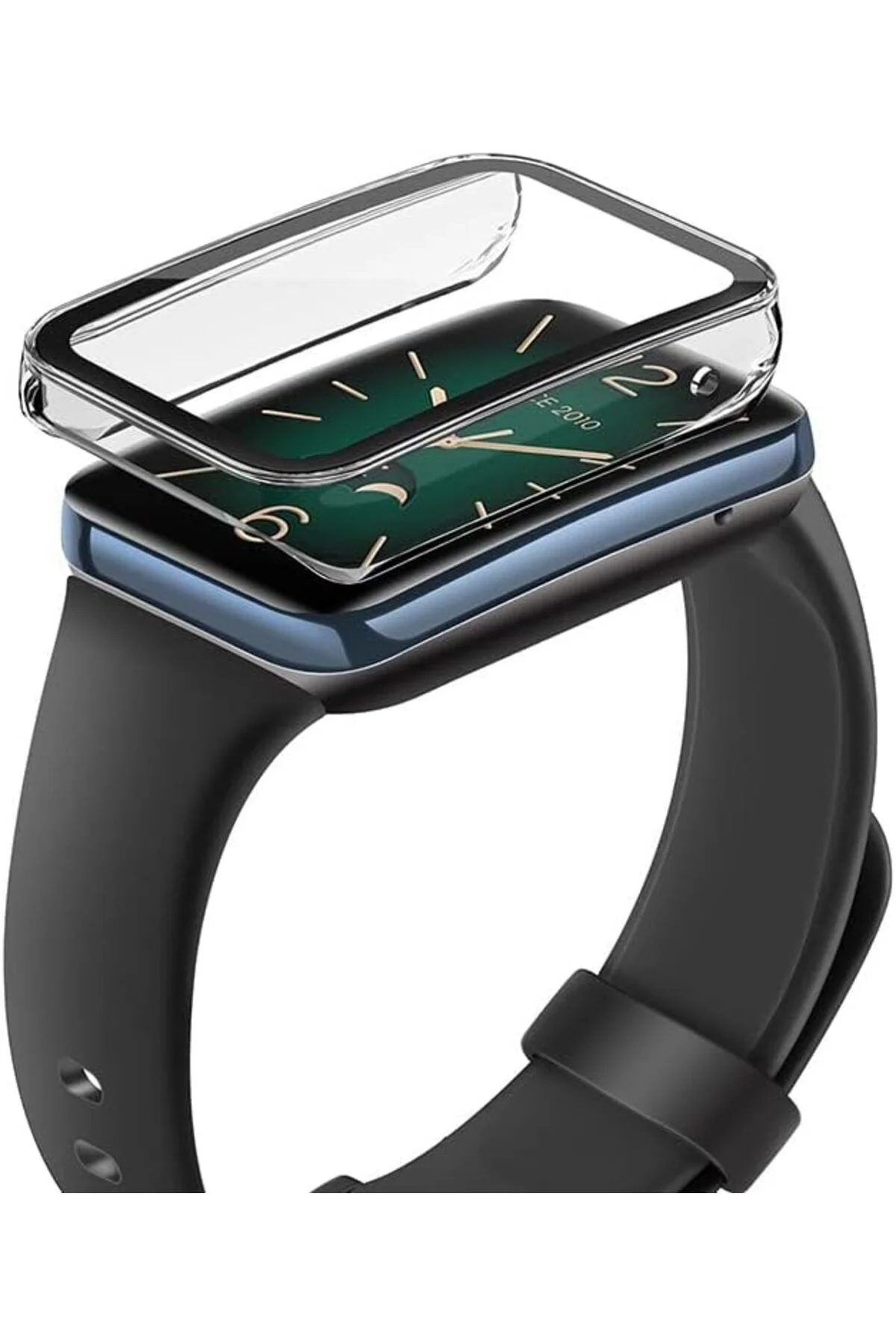 TTKTEKNOLOJİ Mi Band 7 Pro ile Uyumlu Sert PC Kasa Koruma Mi Band