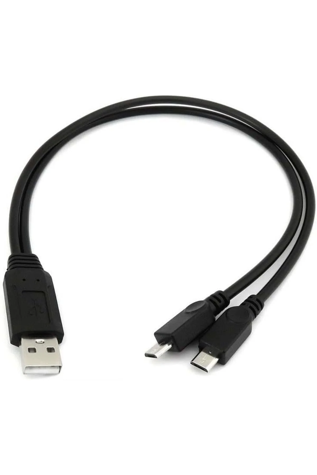 TTKTEKNOLOJİ Micro Usb Y Kablo Data Power Çevirici Dönüştürücü Ço