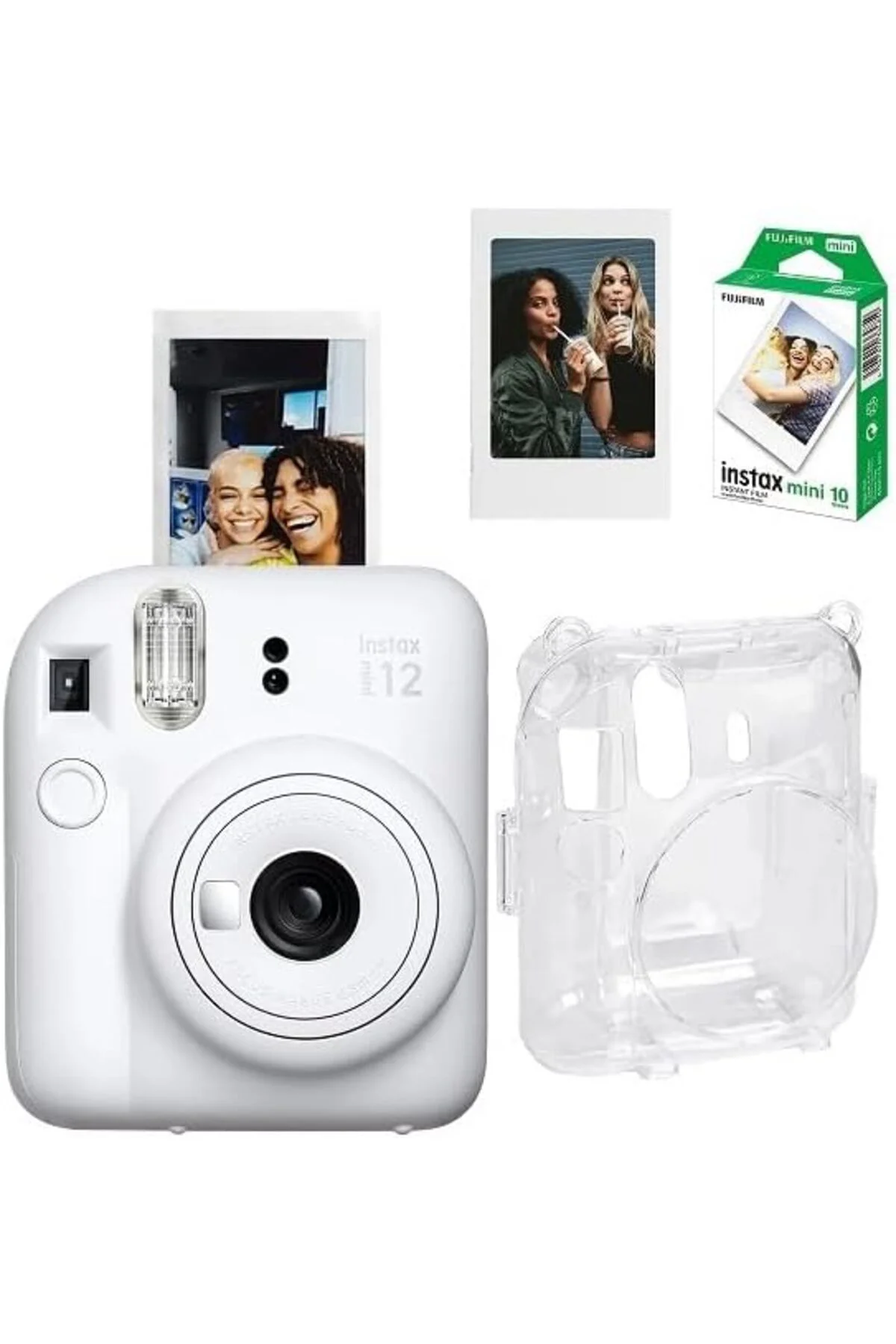 TTKTEKNOLOJİ Mini 12 Fotoğraf Makinesi-10'lu Film-Şeffaf Pleksi K