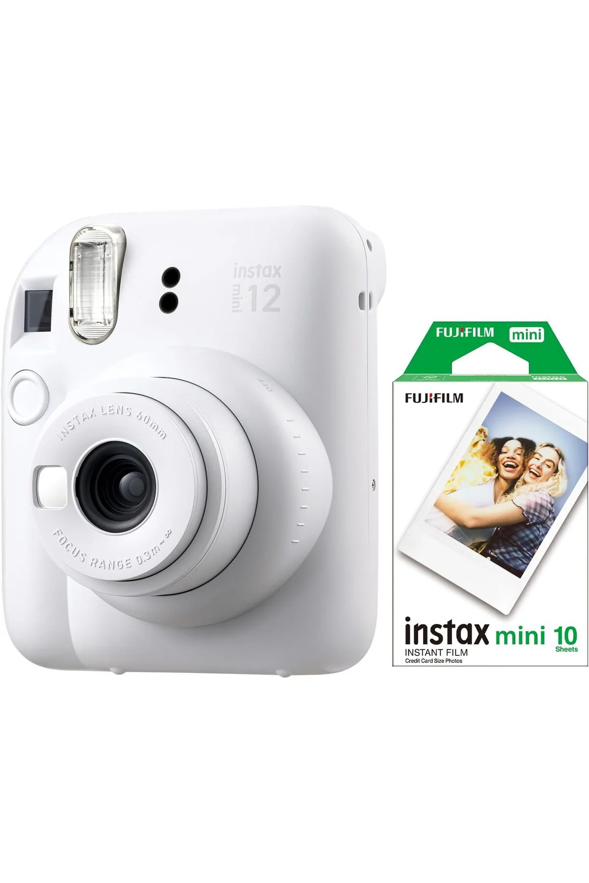 TTKTEKNOLOJİ mini 12 Beyaz Fotoğraf Makinesi ve 10'lu mini Film T