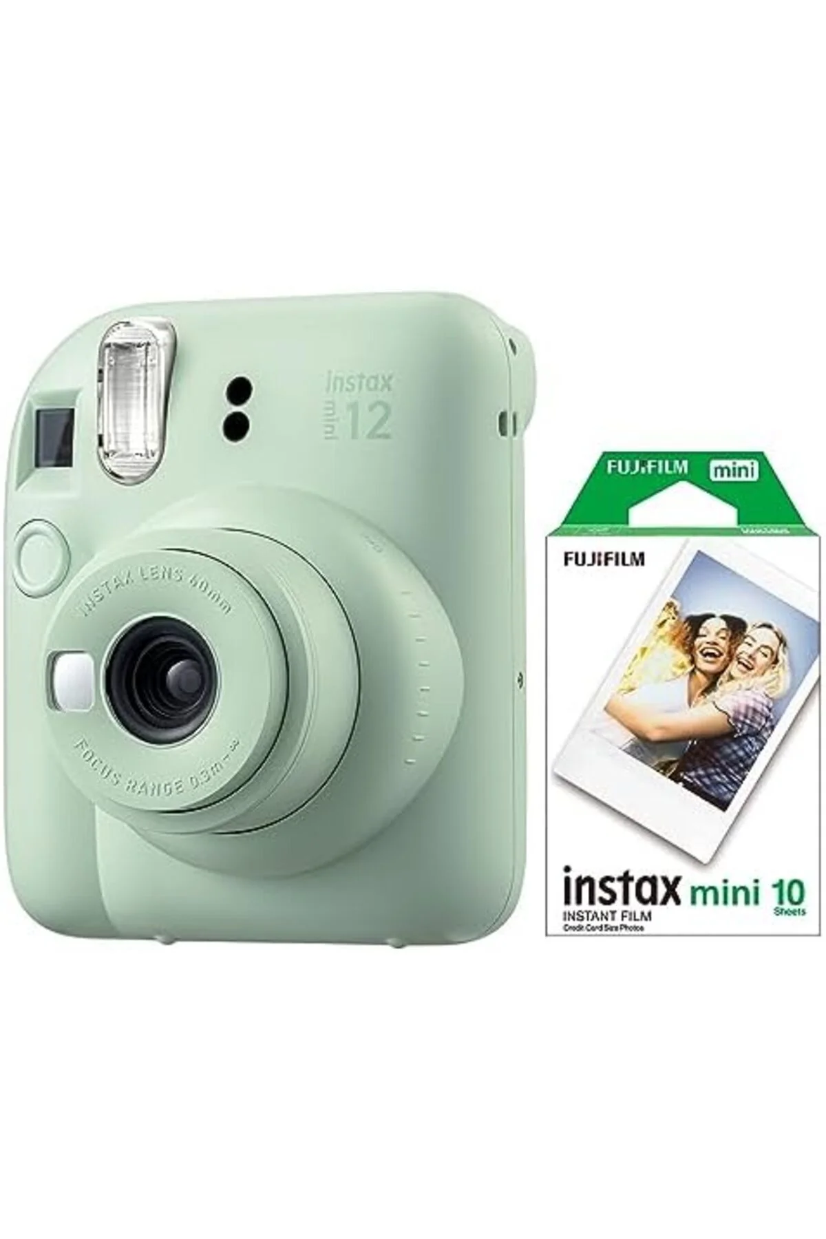 TTKTEKNOLOJİ mini 12 Yeşil Fotoğraf Makinesi ve 10'lu mini Film T