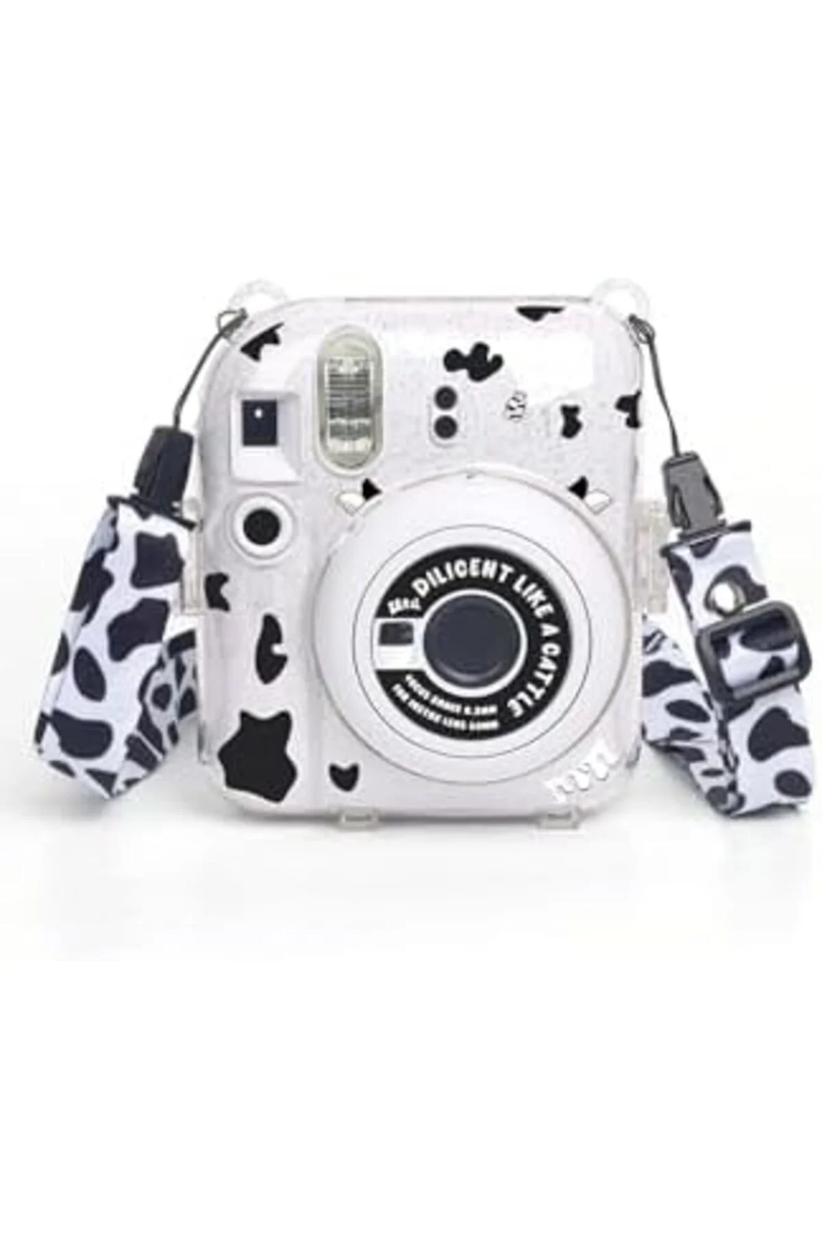 TTKTEKNOLOJİ mini 12 Beyaz Fotoğraf Makinesi-10'lu Film-Kıskaçlı 