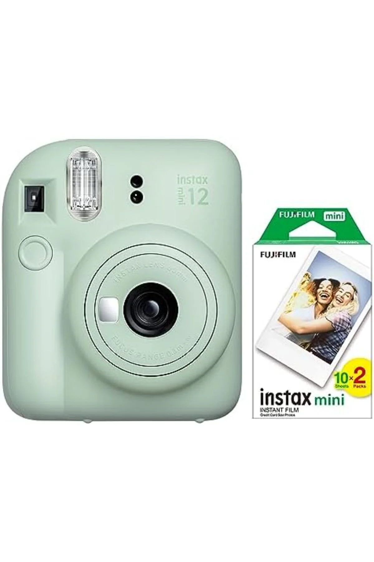 TTKTEKNOLOJİ mini 12 Yeşil Fotoğraf Makinesi ve 20'li mini Film T