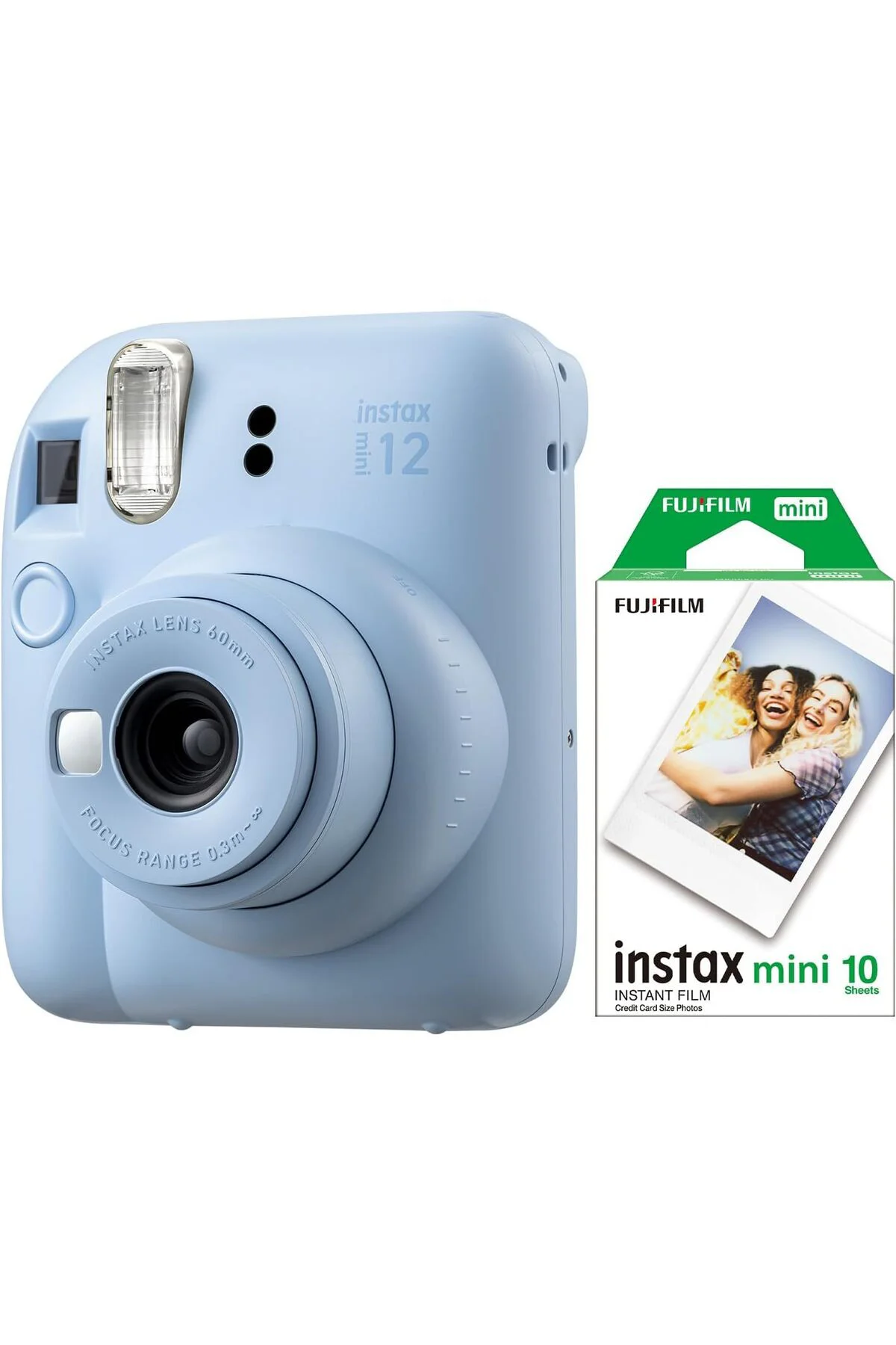 TTKTEKNOLOJİ mini 12 Mavi Fotoğraf Makinesi ve 10'lu mini Film TT