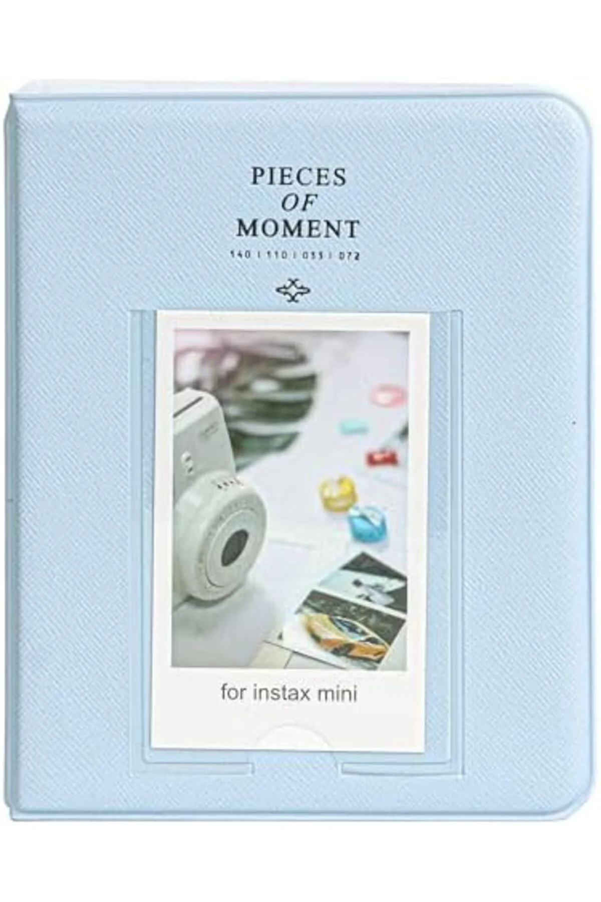 TTKTEKNOLOJİ mini 12 Mavi Fotoğraf Makinesi 10'lu Film ve PVC Alb