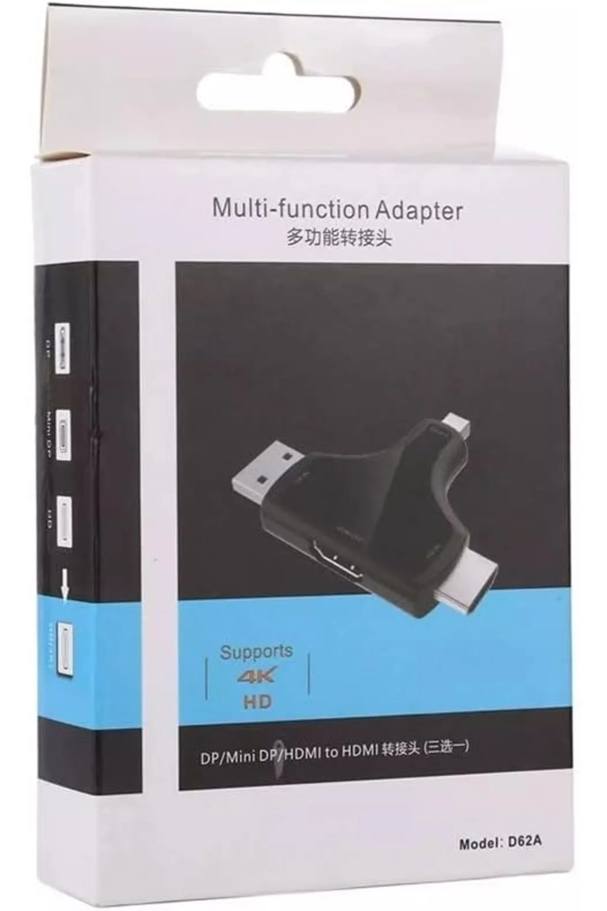TTKTEKNOLOJİ Mini DP+DP+HDMI To HDMI 4K Çevirici TTKTEKNOLOJİ 395