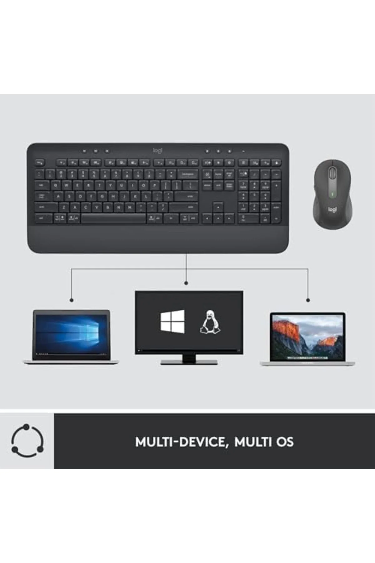 TTKTEKNOLOJİ MK650 Multi-Device Bolt Alıcılı Bluetooth Kablosuz K