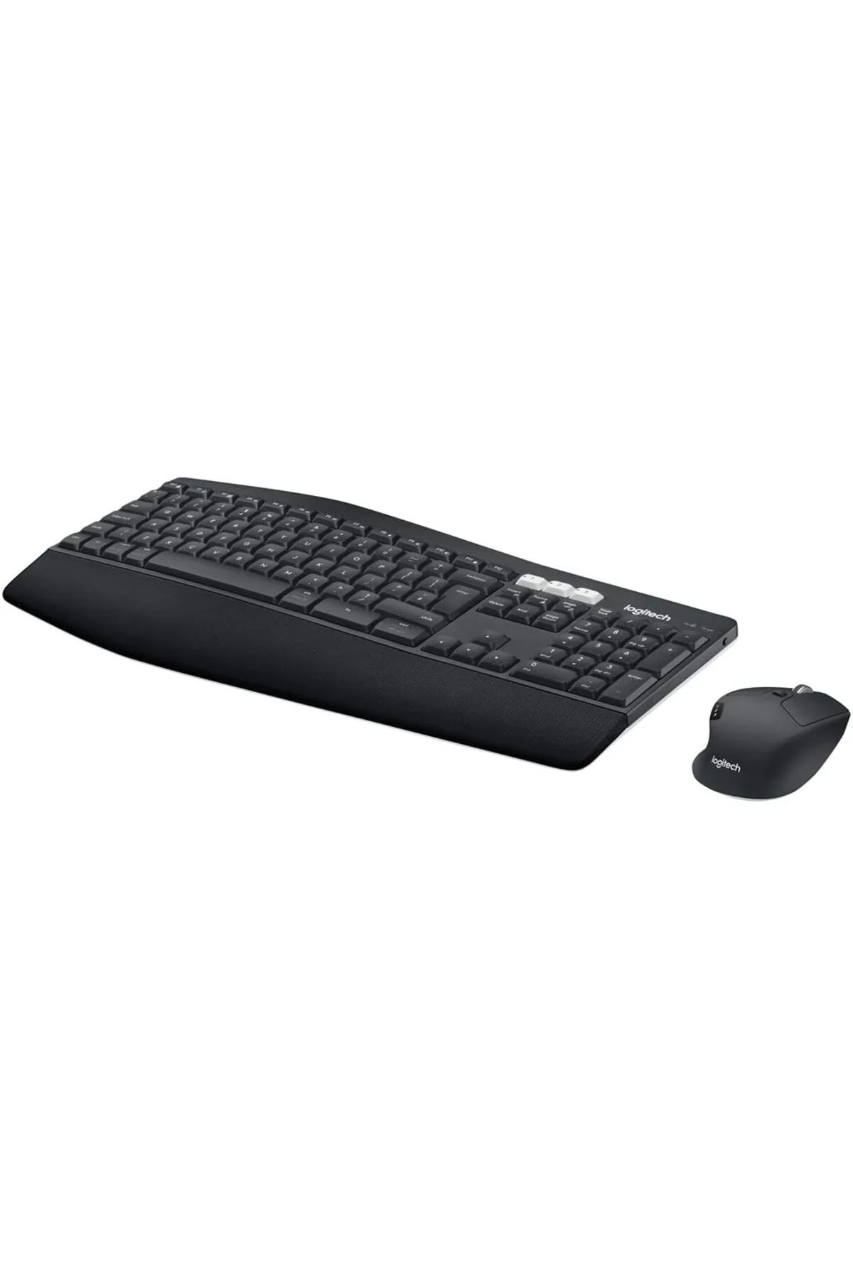TTKTEKNOLOJİ MK850 Kablosuz Klavye Mouse Seti, Avuç İçi Destekli 
