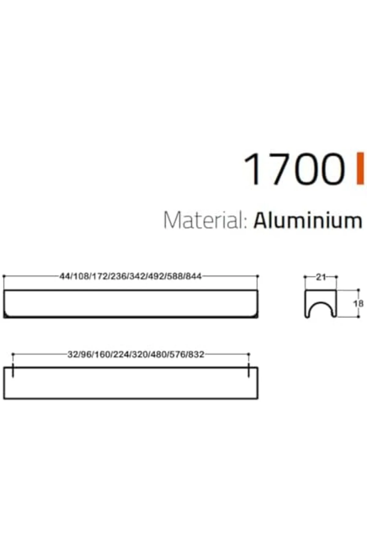TTKTEKNOLOJİ Modern Kulp 320 mm mat altın renk KRK 395519