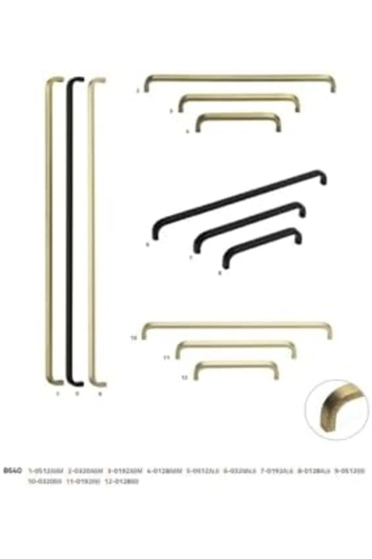 TTKTEKNOLOJİ MODERN KULP SATEN RENK 192 mm KRK 395519