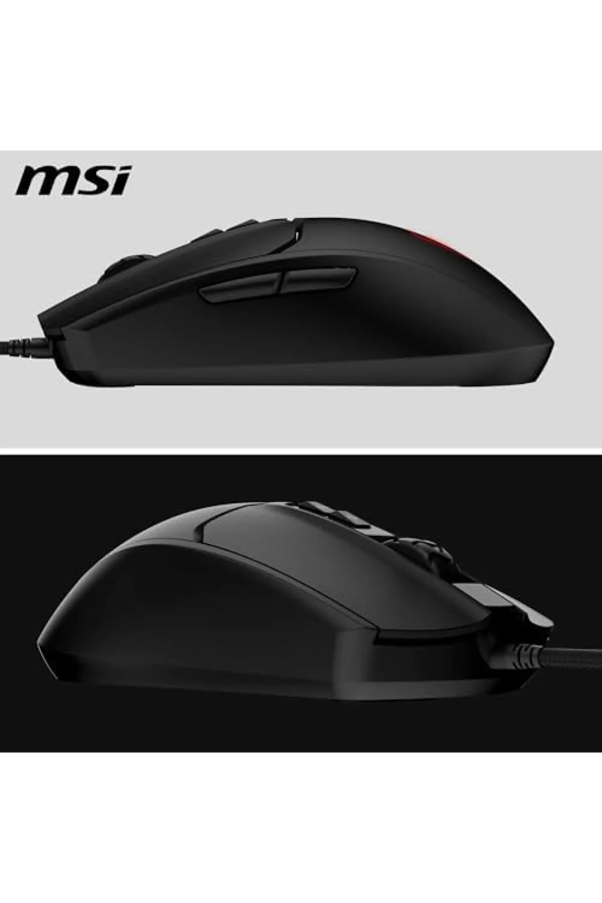 TTKTEKNOLOJİ MSI GG FORGE GM100 GAMING MOUSE MAX 6400 DPI 108GR 1
