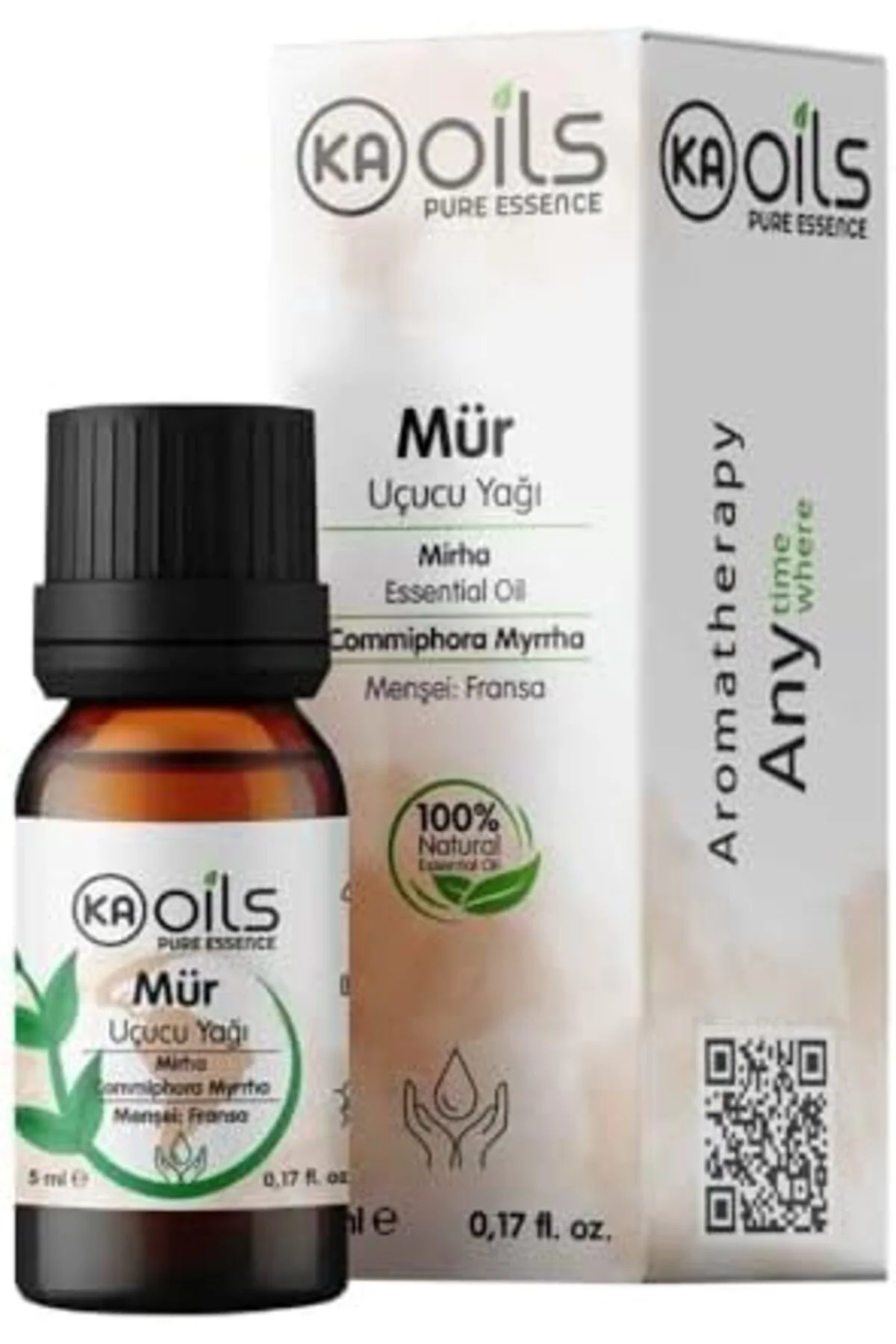 TTKTEKNOLOJİ Mür Uçucu Yağı 5 ml - 100% Pure Commiphora Myrrha - 