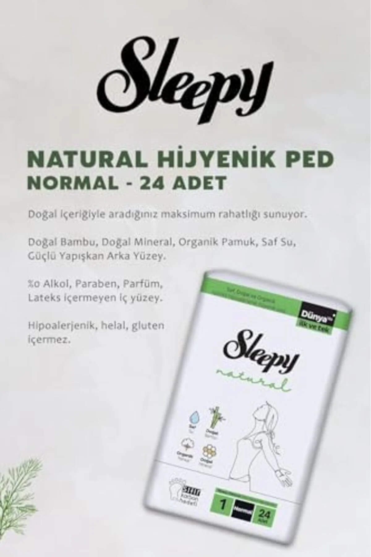 TTKTEKNOLOJİ Natural Ultra Hassas Hijyenik Ped Normal 96 Adet Ped