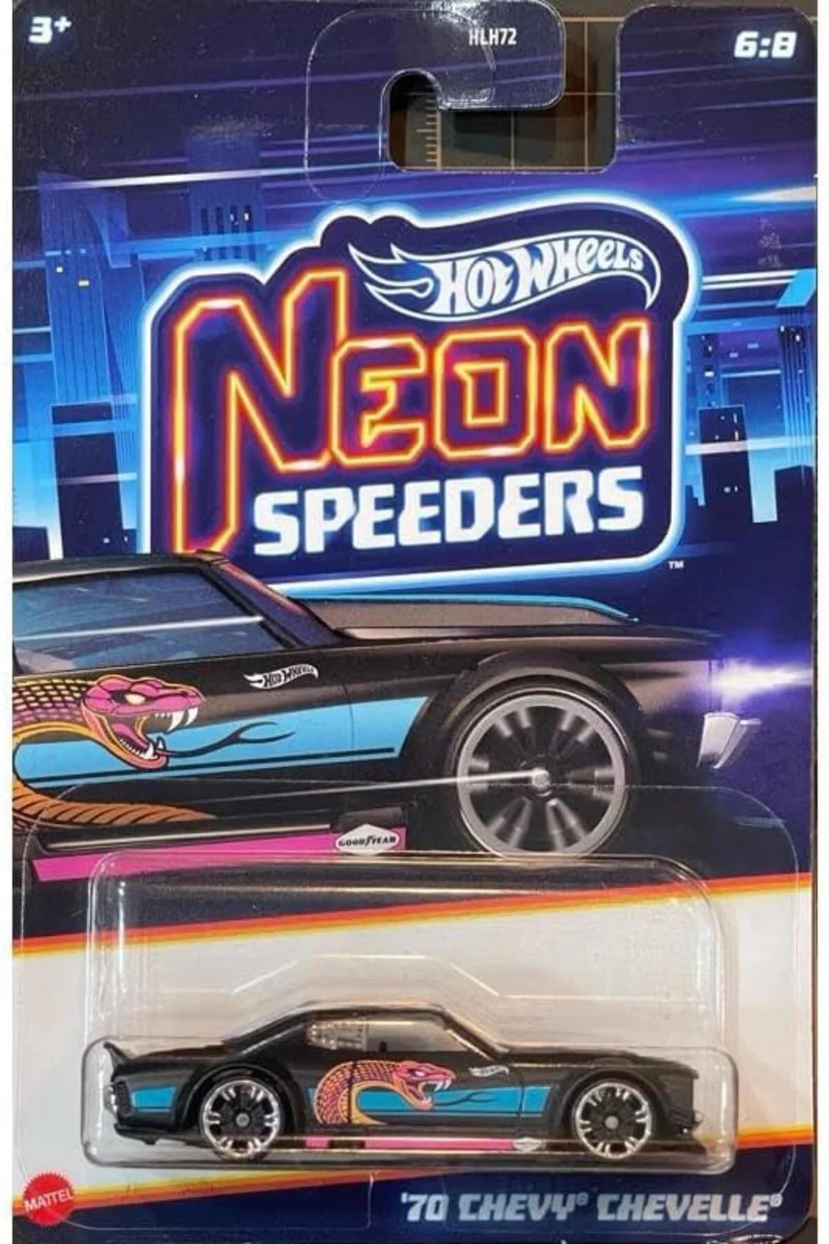 TTKTEKNOLOJİ Neon Yarışçılar HLH72-70 CHEVY CHEVELLE JBY97 TTKTEK