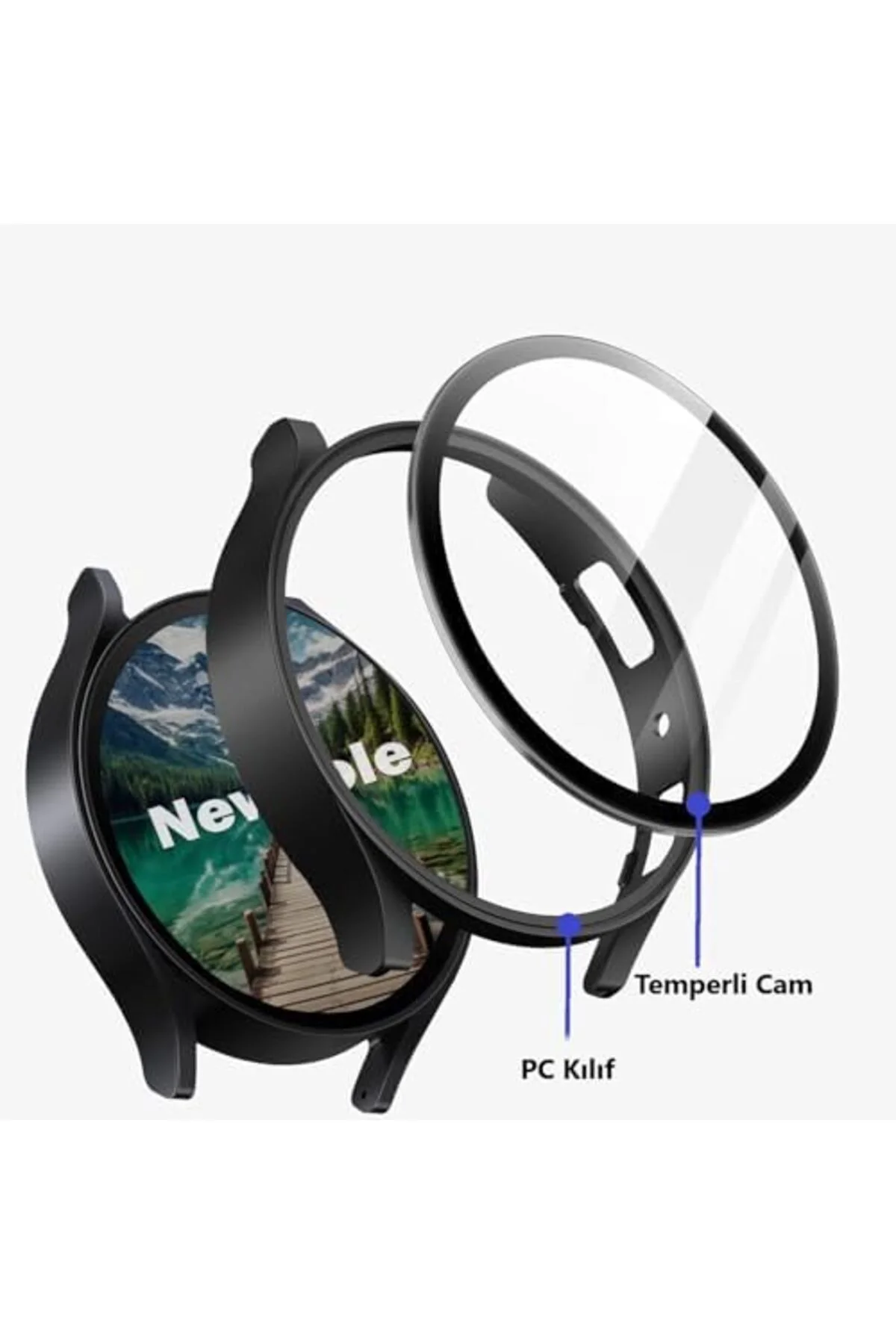 TTKTEKNOLOJİ Newpole Galaxy 7 40MM için Ekran Koruyucu Tam Kaplay TTKTEKNOLOJİ Newpole Galaxy 7 40MM için Ekran Koruyucu Tam Kaplay