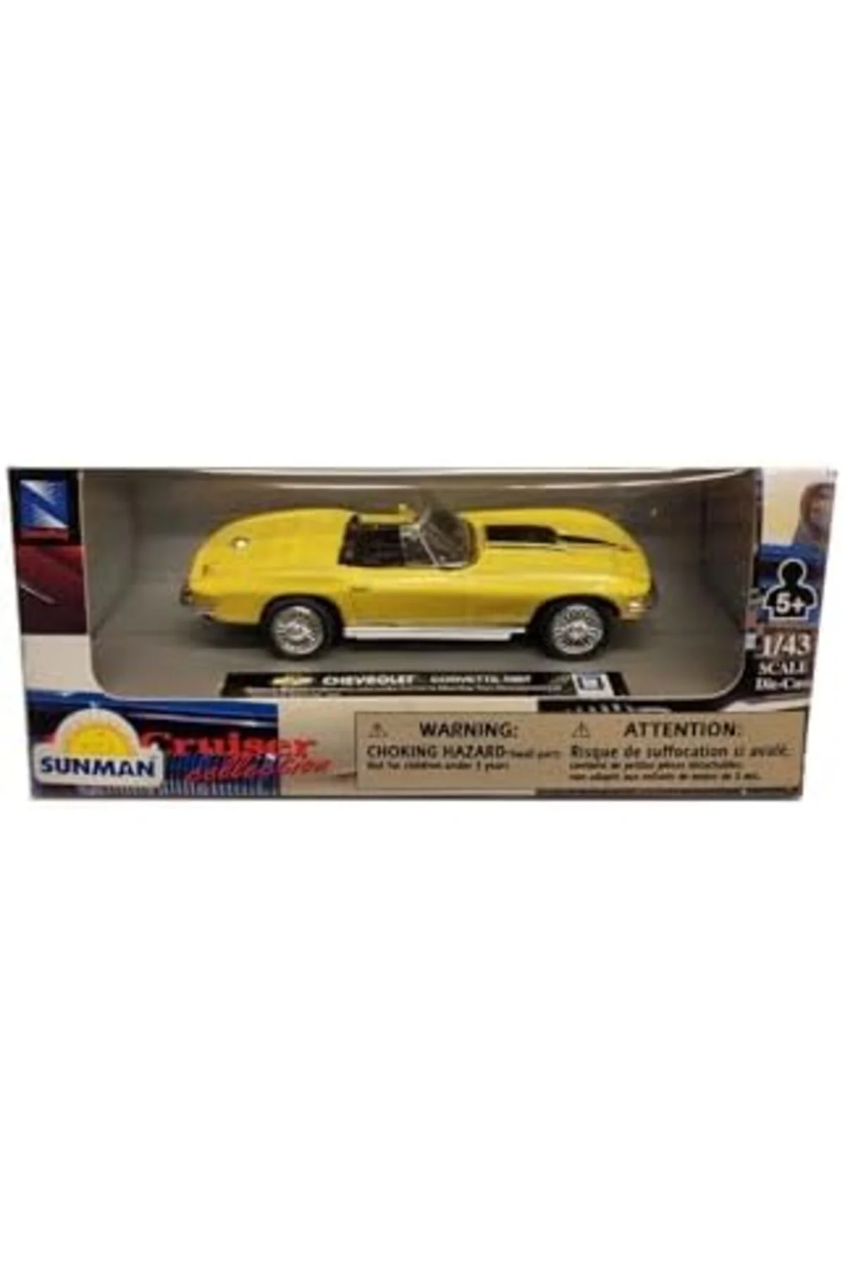 TTKTEKNOLOJİ NEWRAY 1:43 Diecast Metal Araba 1967 Chevrolet TTKTE