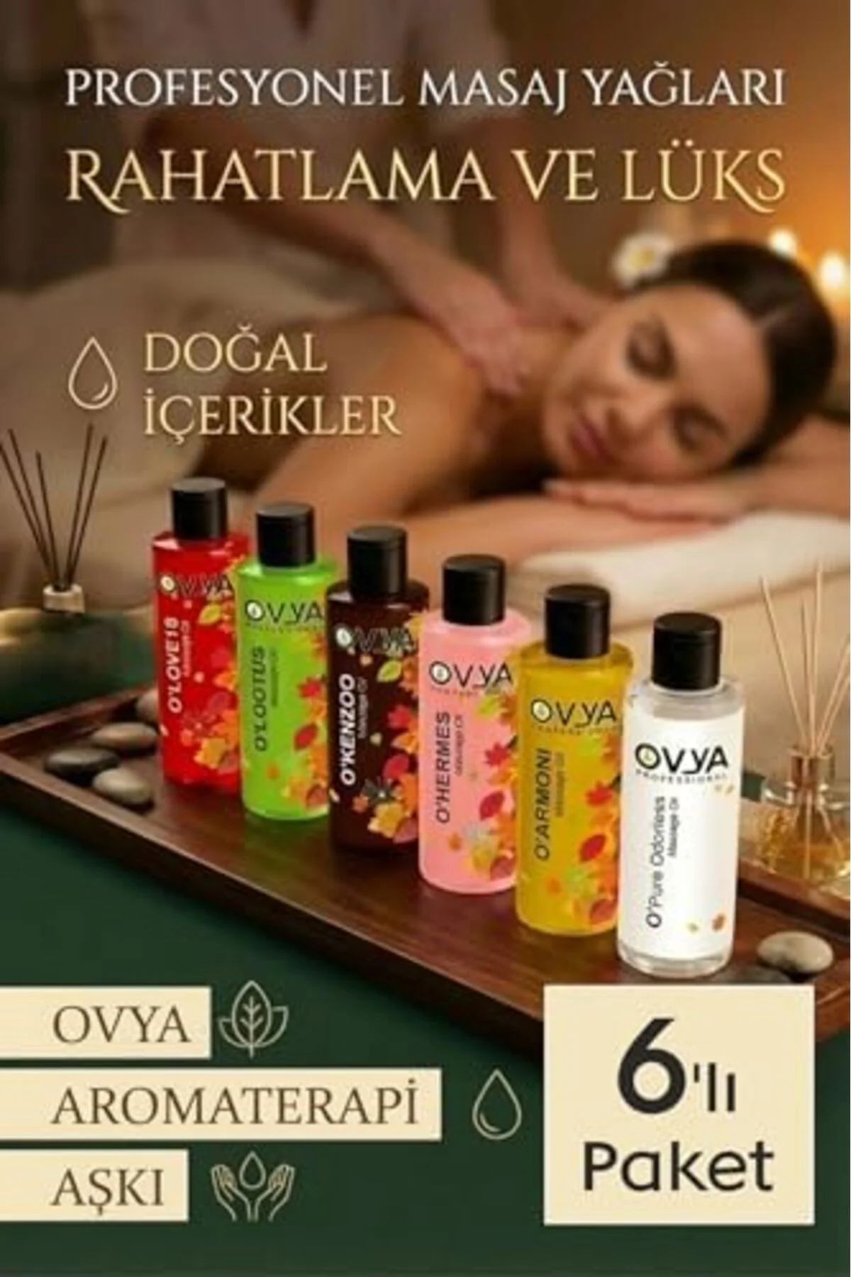 TTKTEKNOLOJİ O’Kenzoo Aromaterapi Naturel Cilt Bakım Ve Masaj Yağ