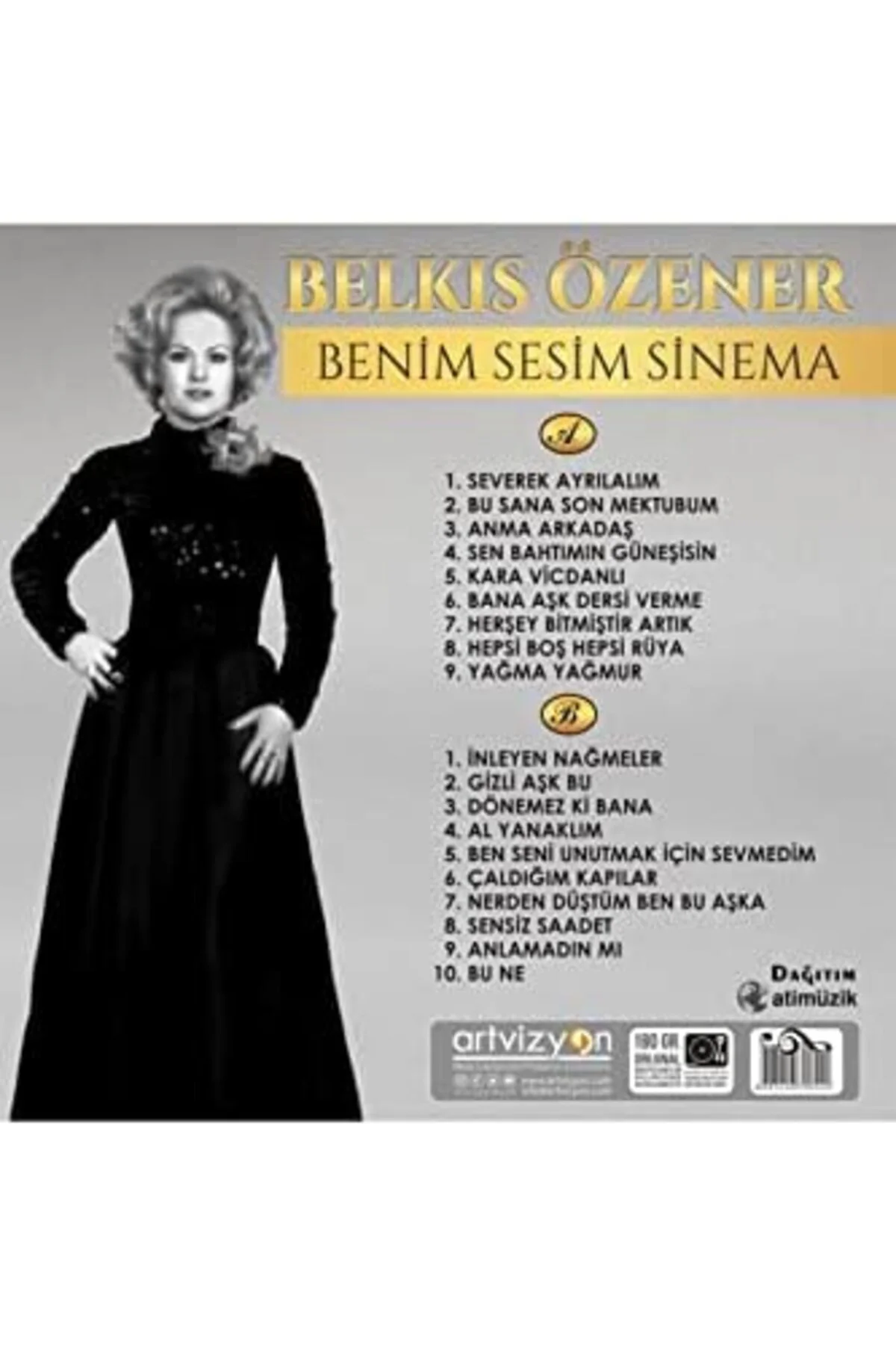 TTKTEKNOLOJİ Özener Benim Sesim Sinema Plak TTKTEKNOLOJİ 395519