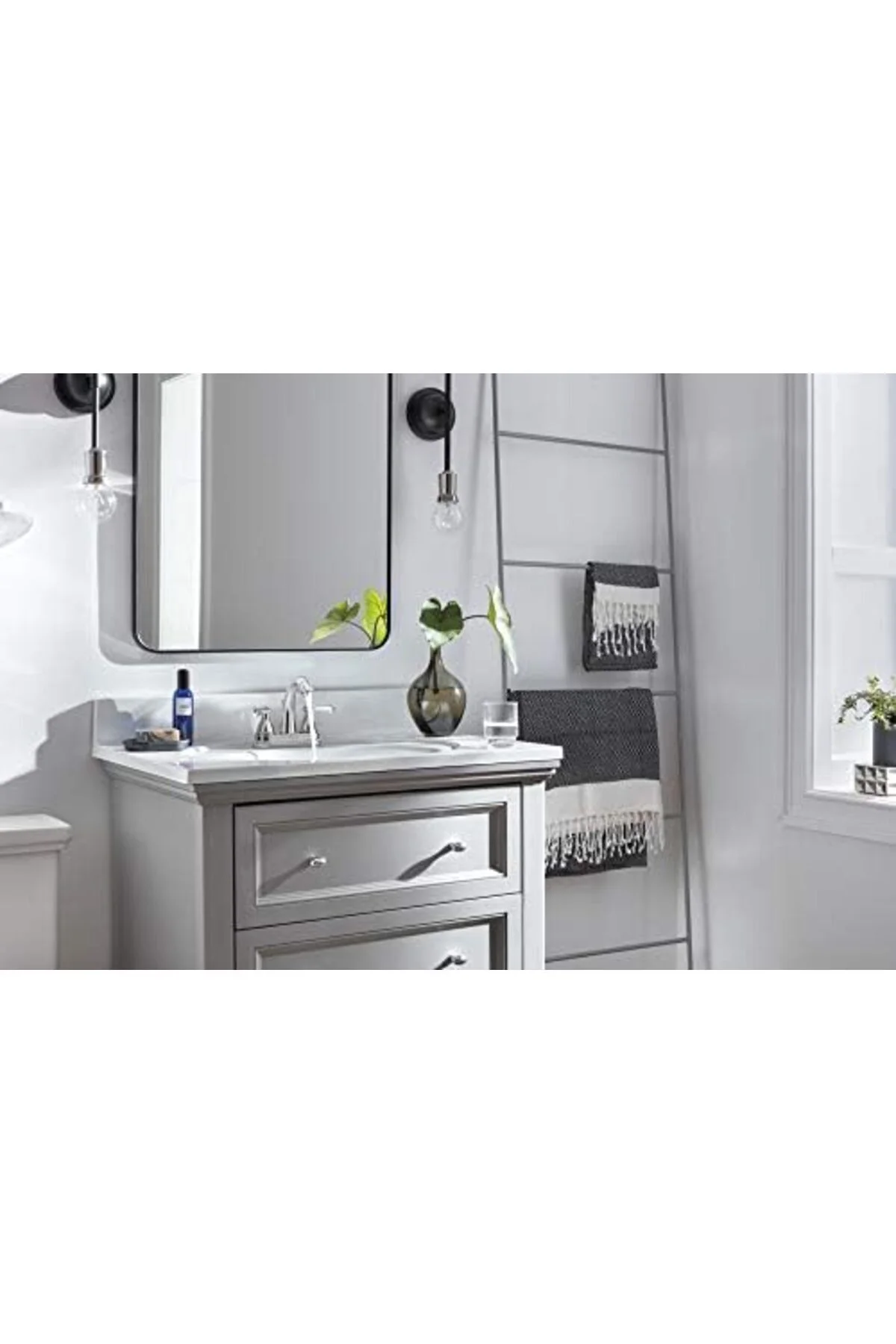 TTKTEKNOLOJİ P2565LF Elmhurst İki Saplı Banyo Bataryası Orta Seti