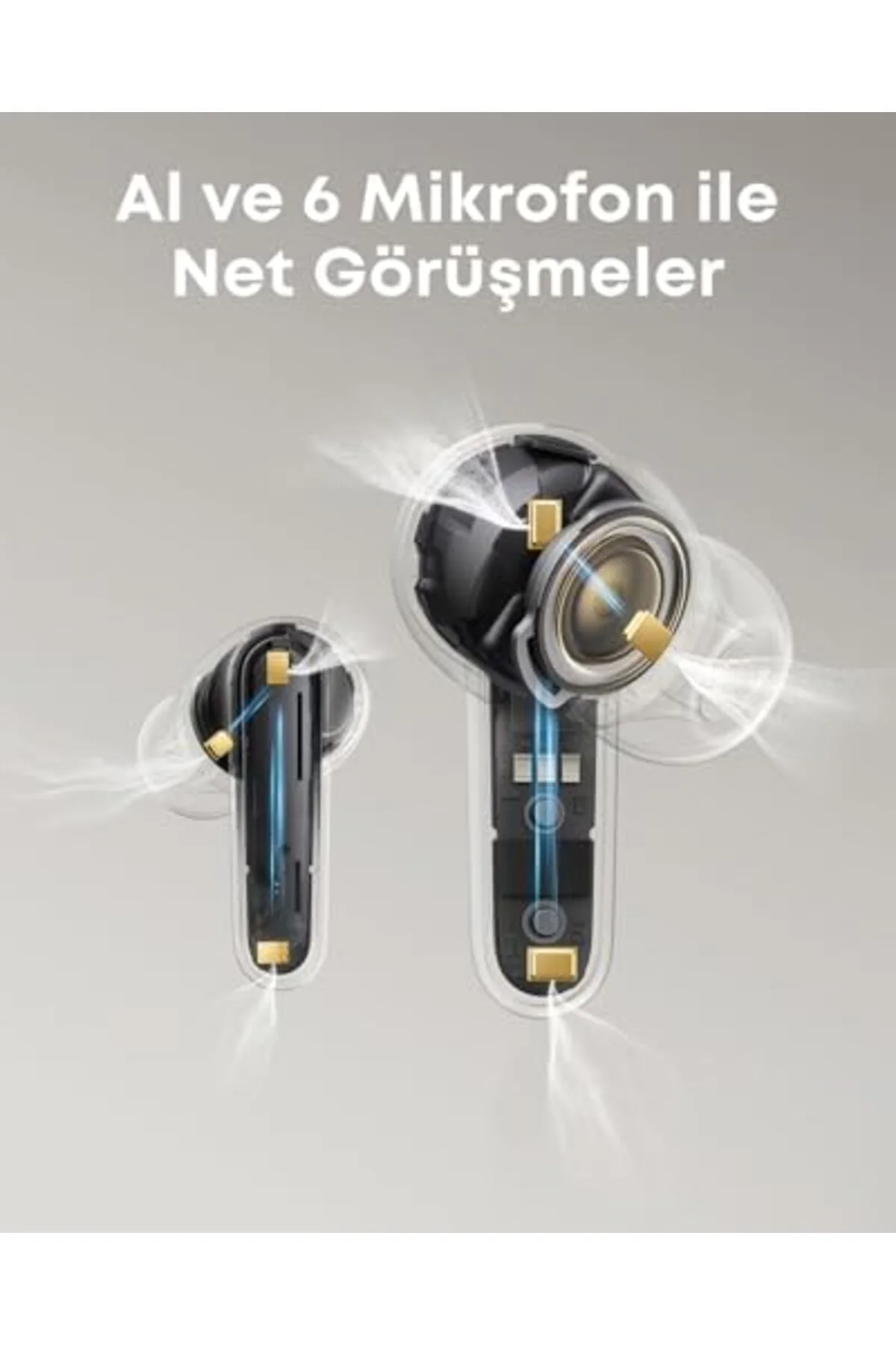 TTKTEKNOLOJİ P41i TWS Kulaklık Beyaz - A3937 TTKTEKNOLOJİ 395519