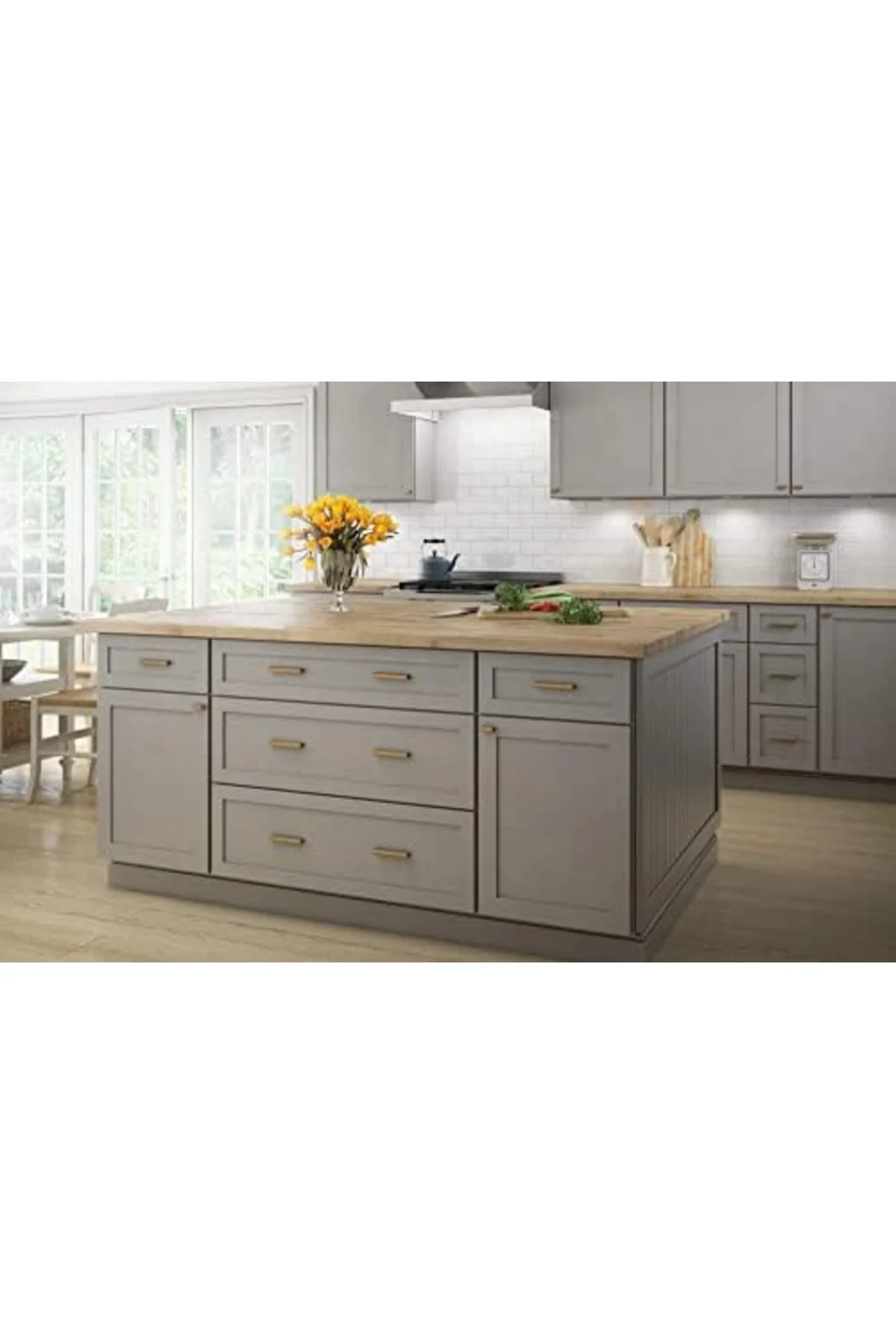 TTKTEKNOLOJİ P43970K-CZ-CP Modern Adjusta-Pull Dolap Sapı, Şampan