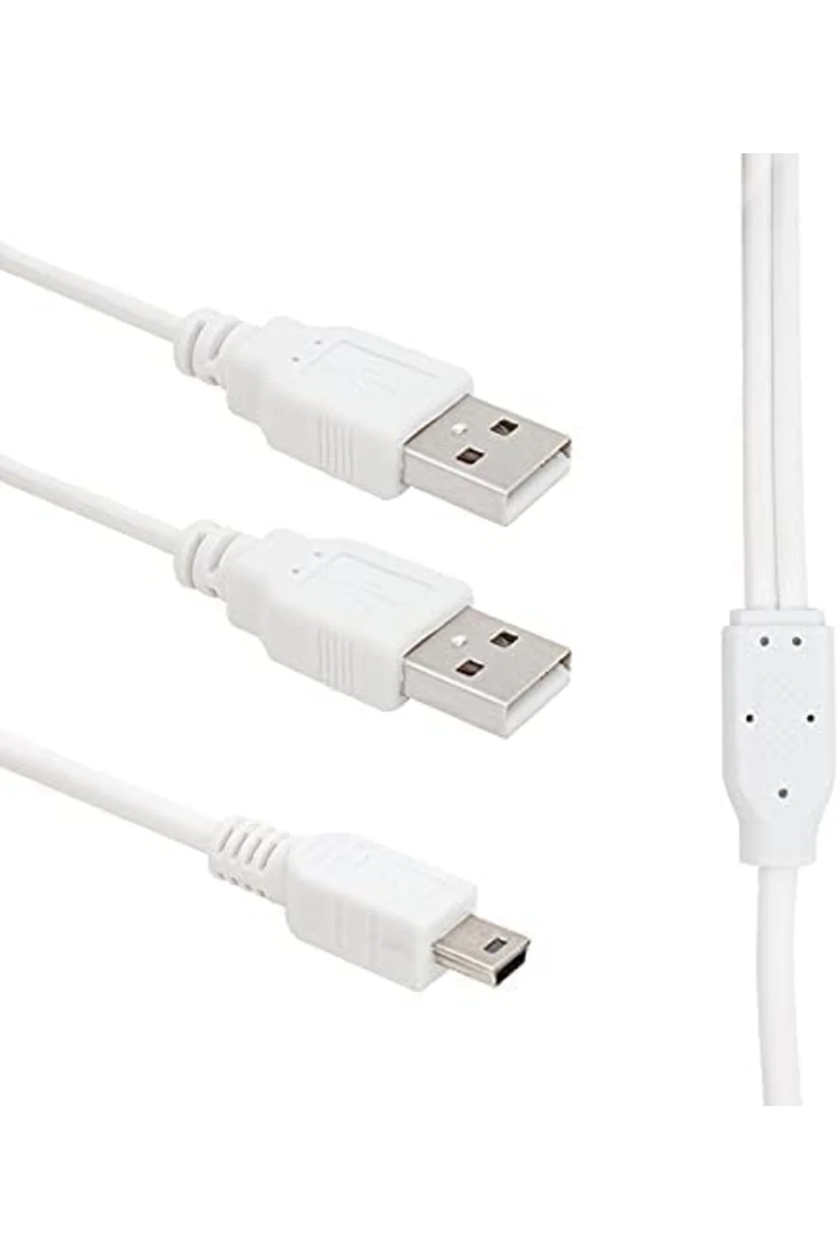 TTKTEKNOLOJİ PARCBENY 8861 USB 2XERKEK - MİNİ USB 5 PİN (2.0V) 1.